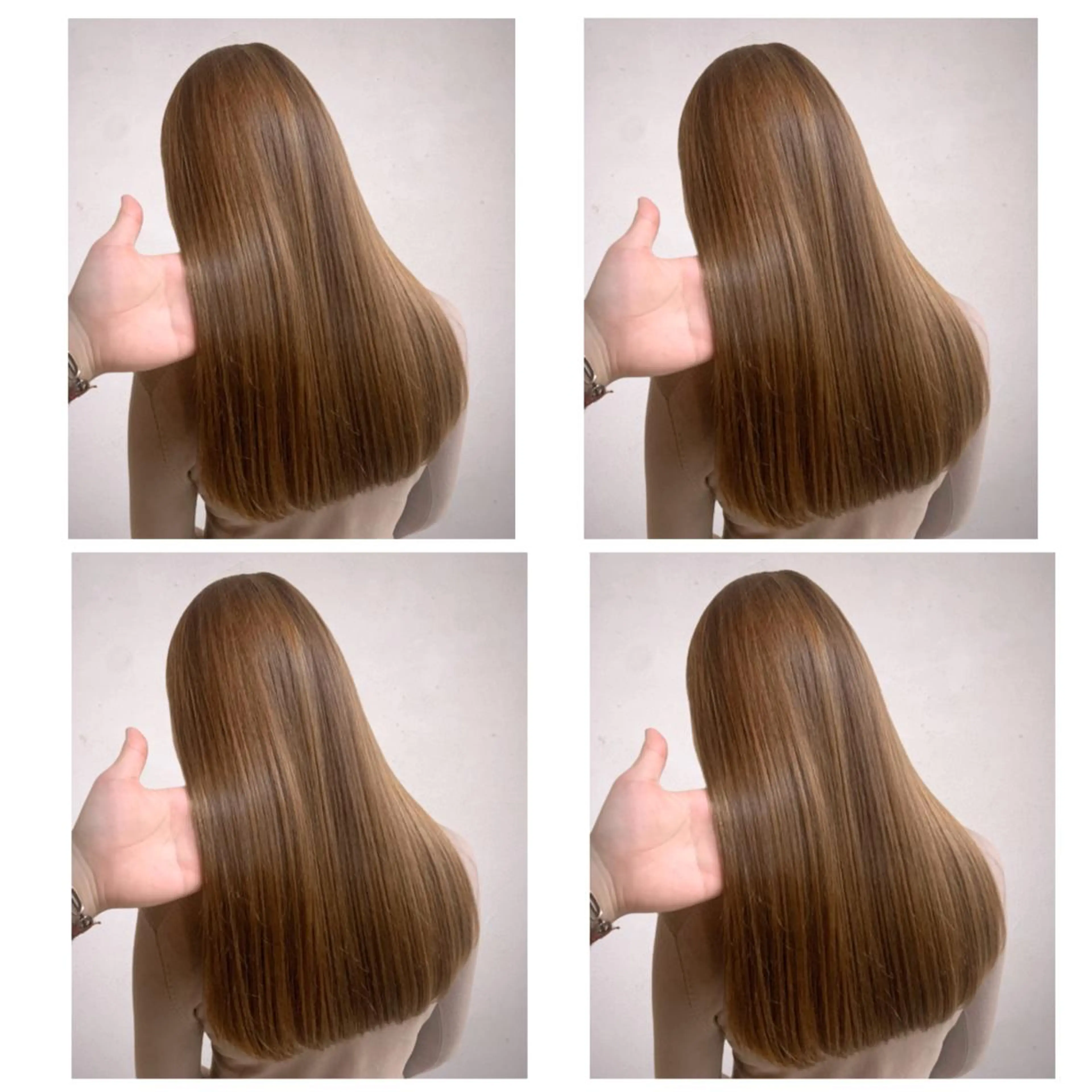 ロング カラー ショートボブ デザインカラー ハイライトカラー ボブ くびれヘア ヘアカラー トリートメント 京都/烏丸/ショート 徒歩1分/秋山のヘアスタイル