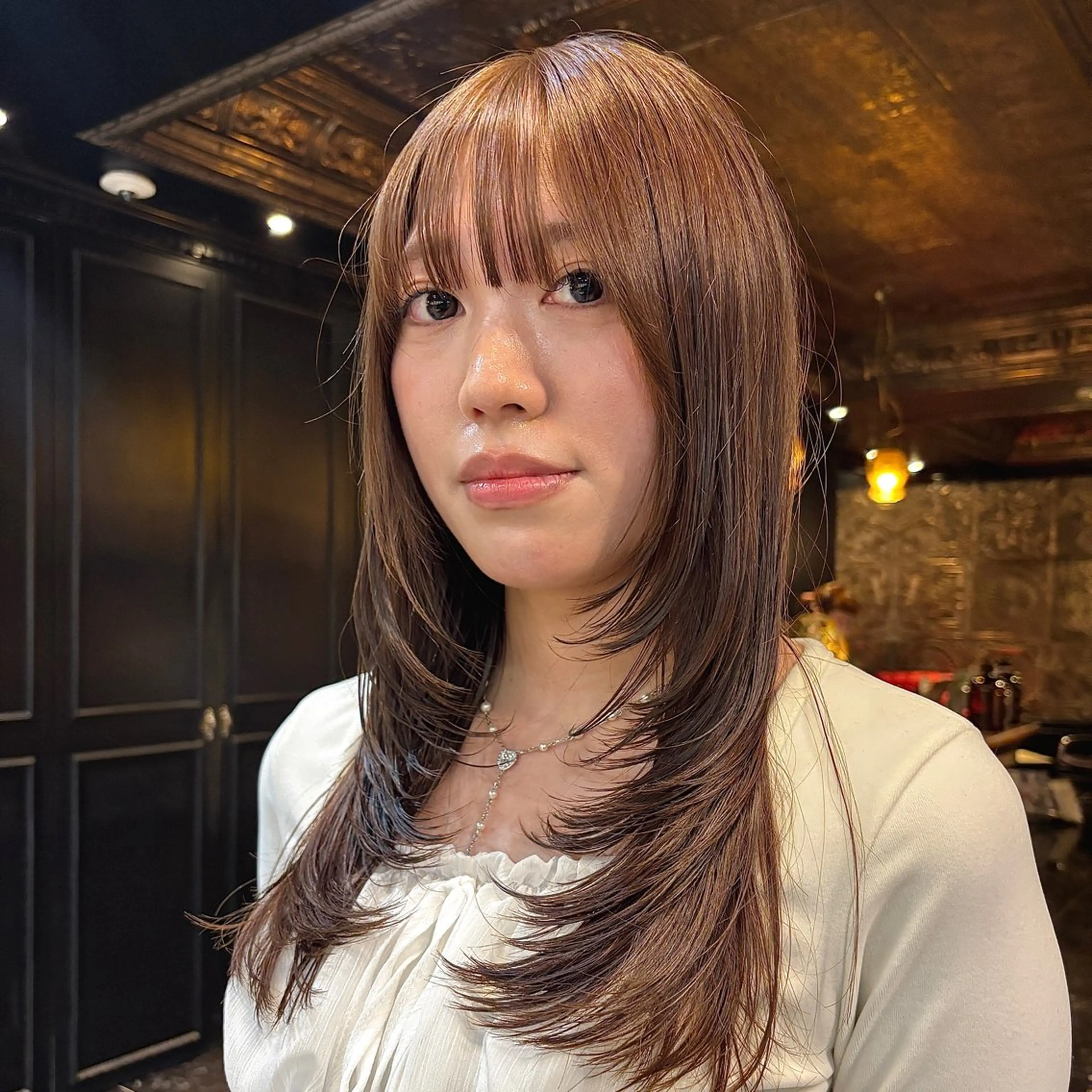 ロング カラー 【当日OK◉】レ イヤー/透明感カラーのヘアスタイル