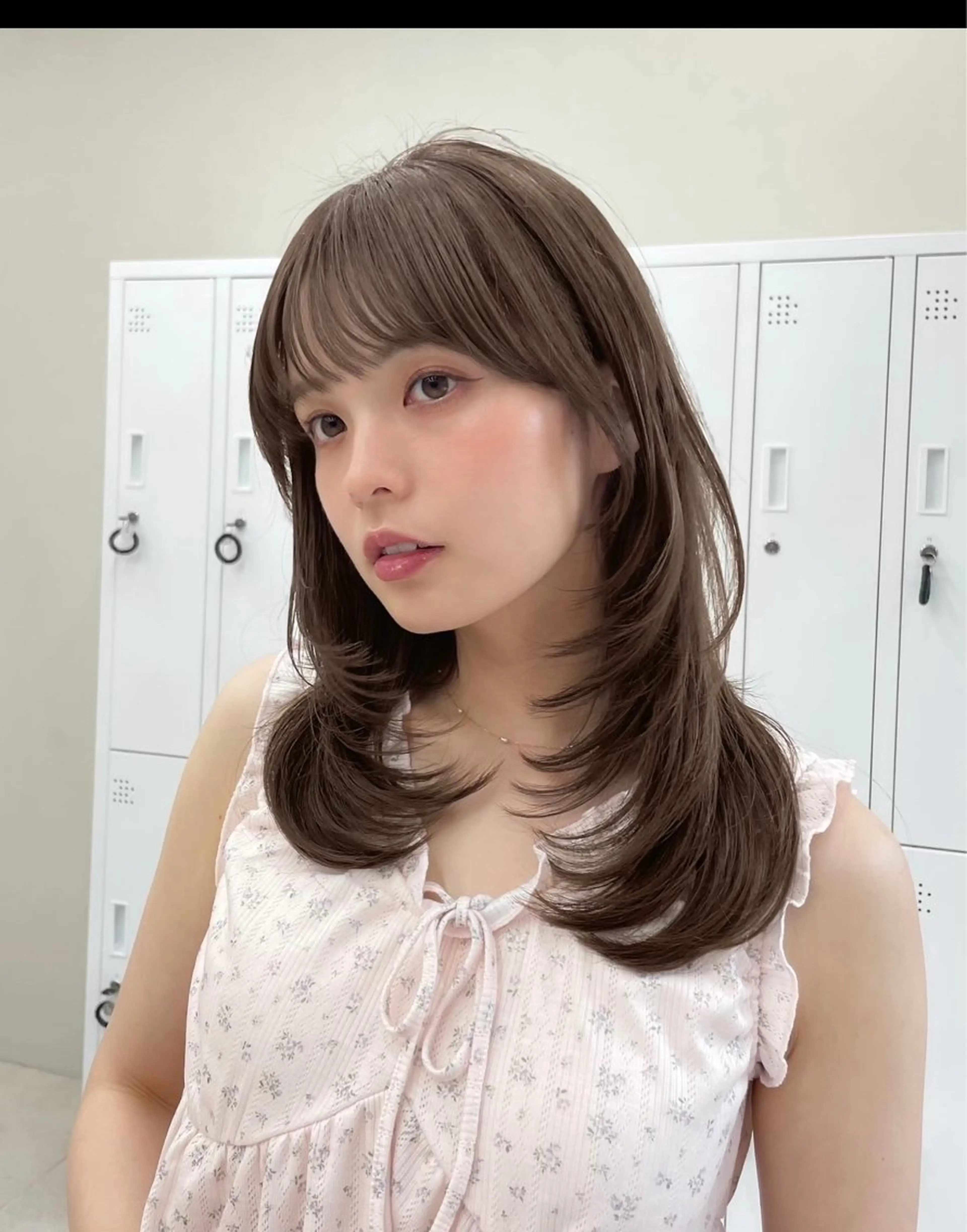 ミディアム レイヤーカット sora/レイヤー/ 似合わせカット🎀のヘアスタイル