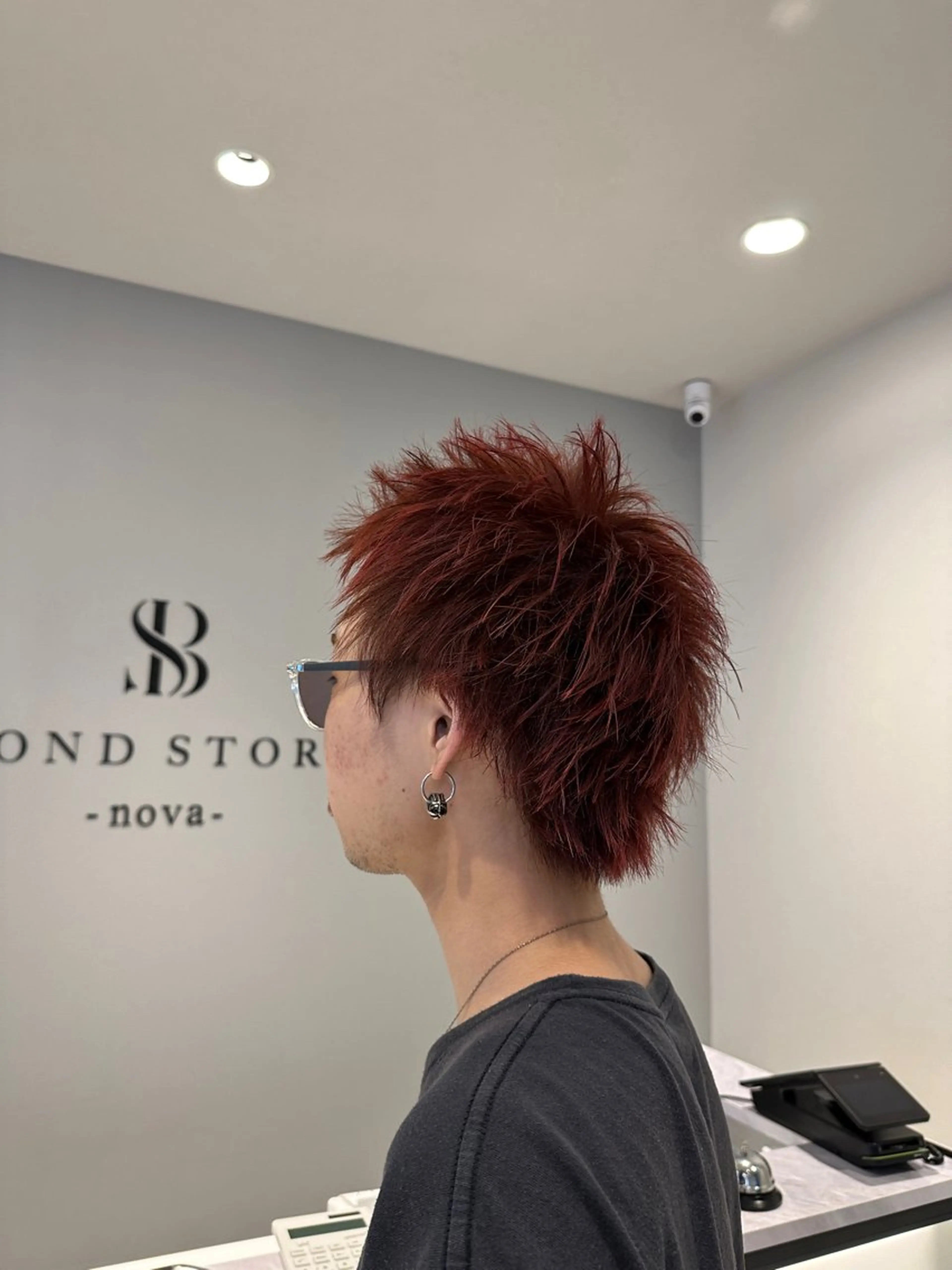 メンズ ヘアカラー トリートメント 舟崎 里咲のヘアスタイル