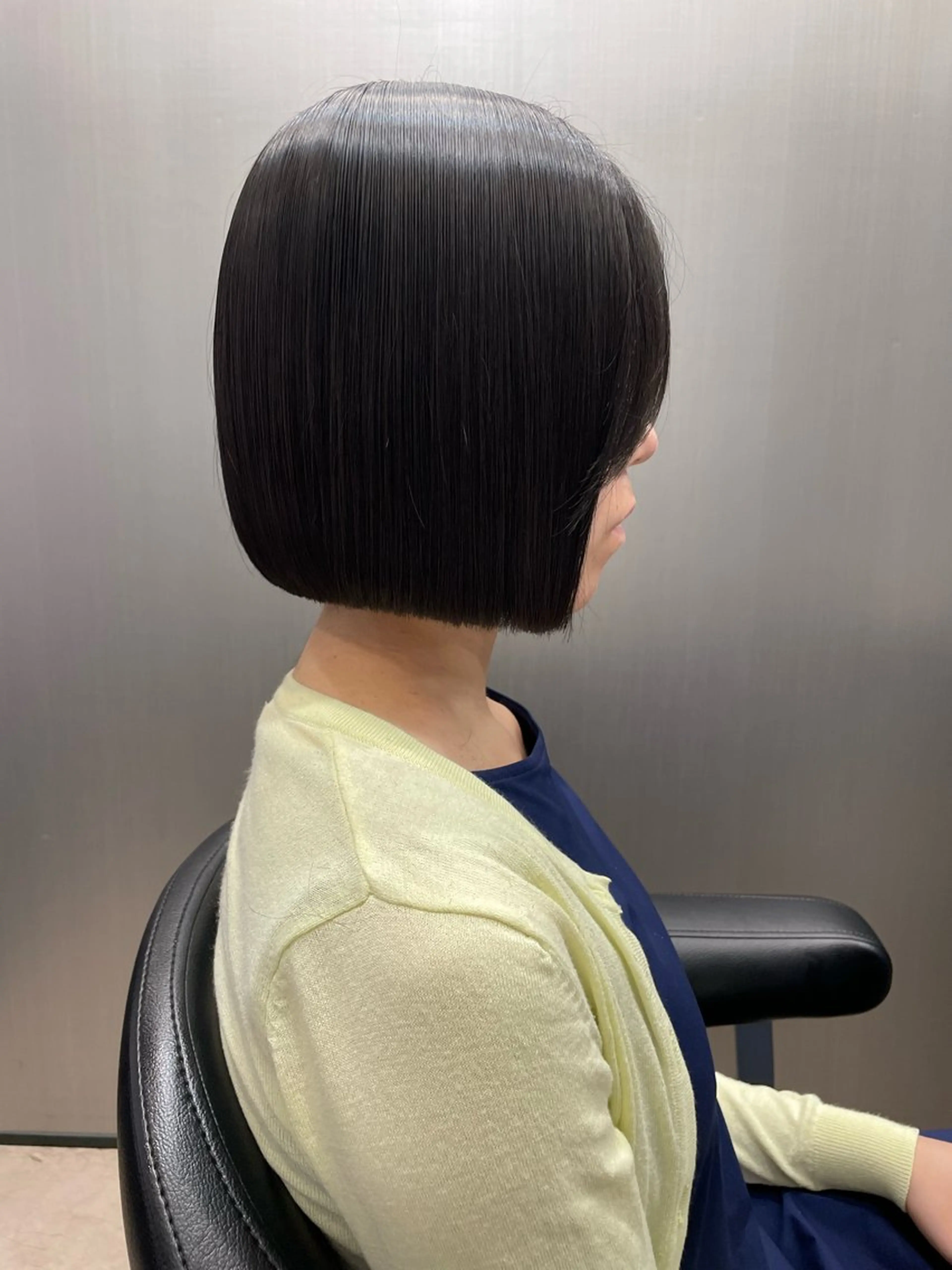 ショート ボブ HARUKI MINATO JAPAN所属・秋山 輝星のヘアスタイル