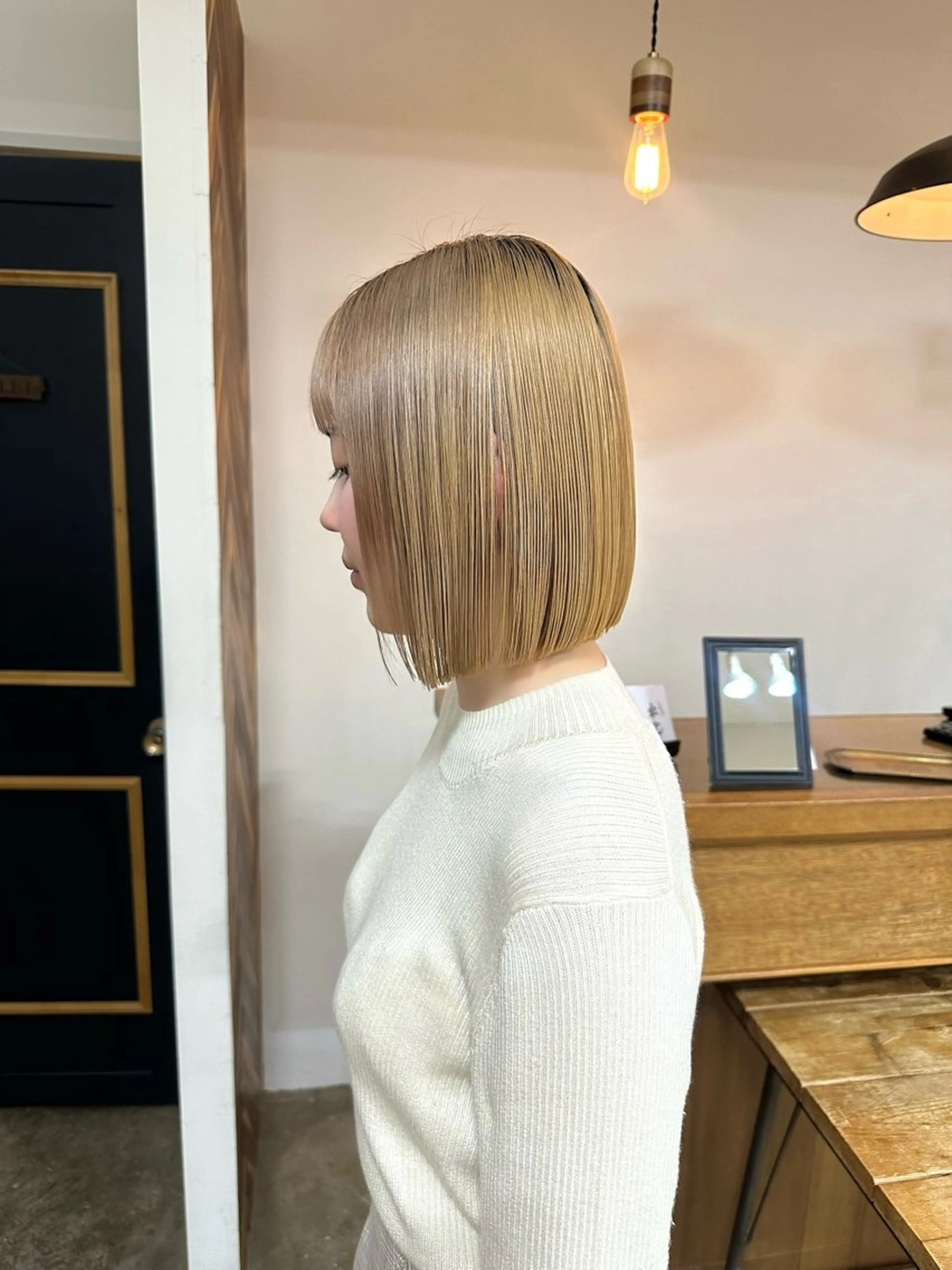 ミディアム ボブ NAGISA 🎀カットモデル🎀のヘアスタイル