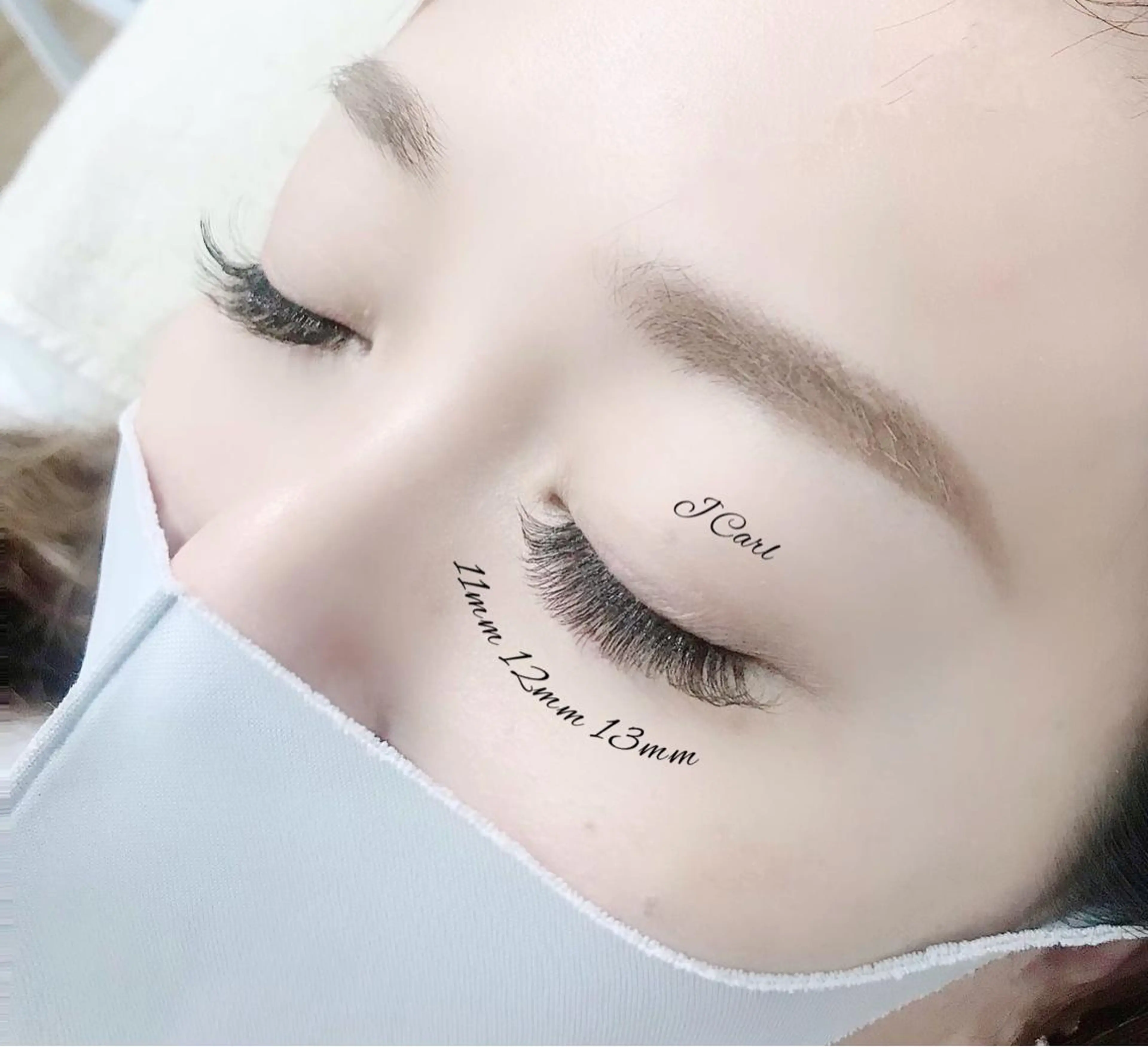 マツエク・マツパ Jカール セクシー ボリュームラッシュ マツエク eyelash presh yukaのマツエク・マツパデザイン