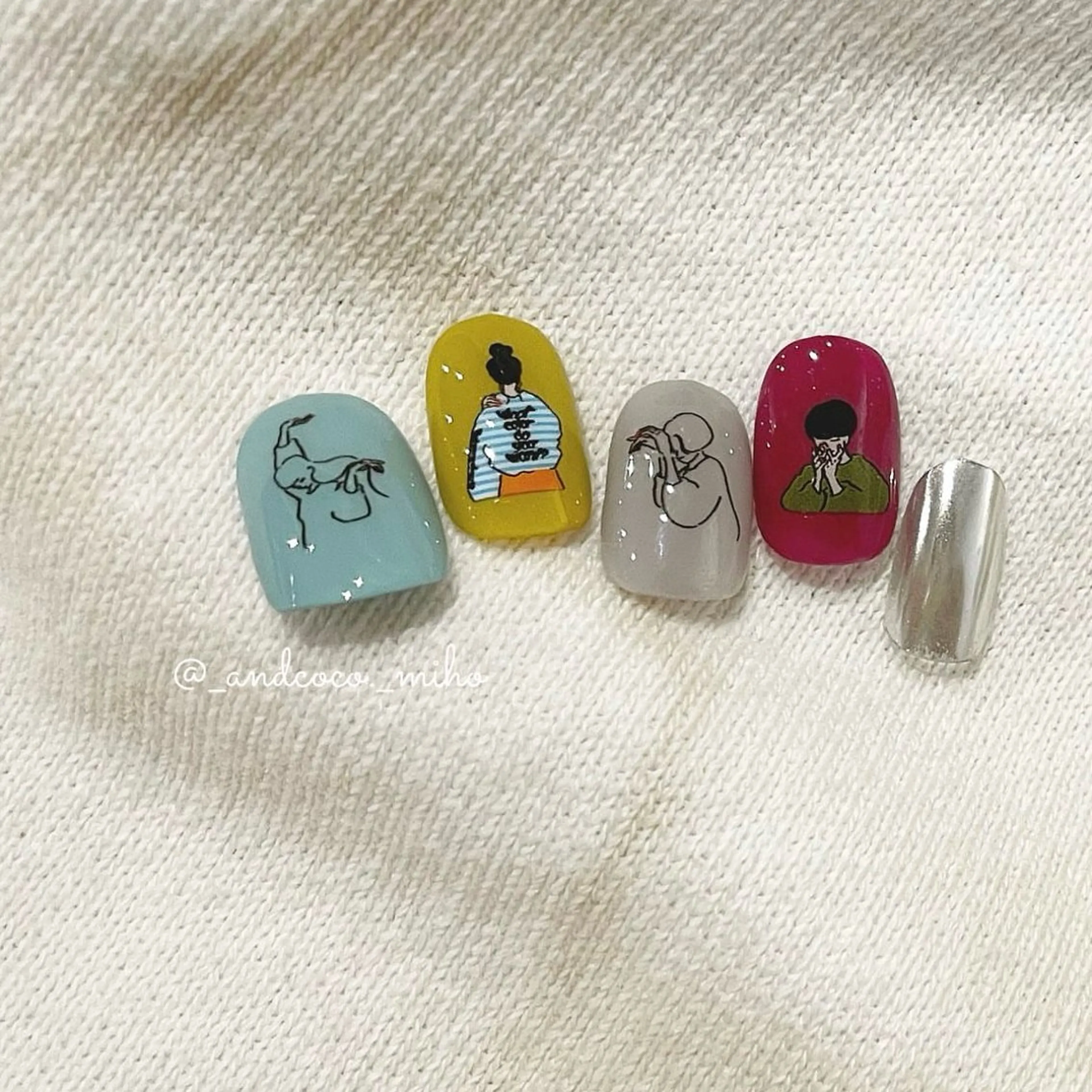 ネイル I'm Me.所属・Nailist〻 mihoのネイルデザイン