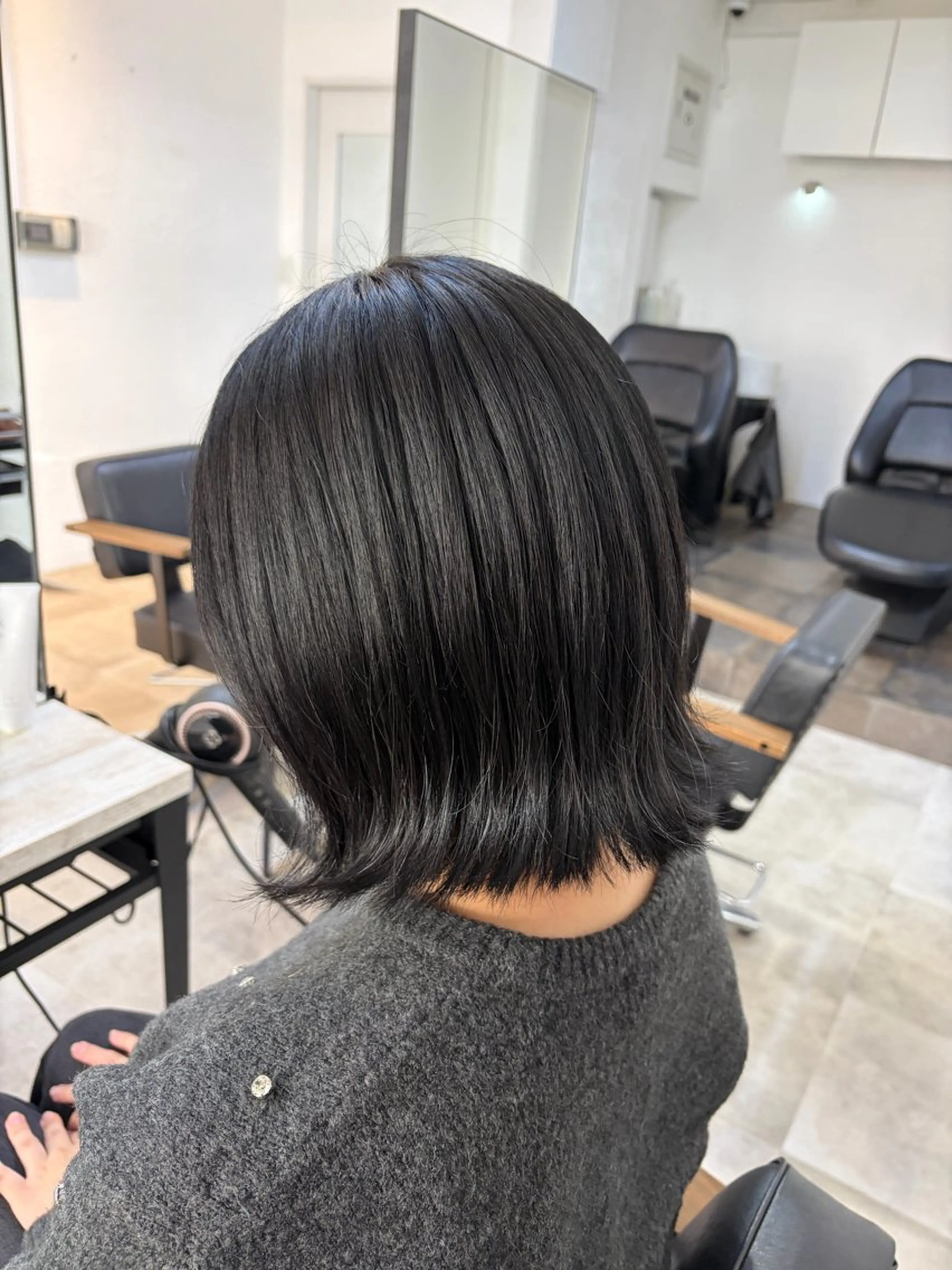 ミディアム カラー 🥀韓国ヘア🥀 宮津真菜のヘアスタイル