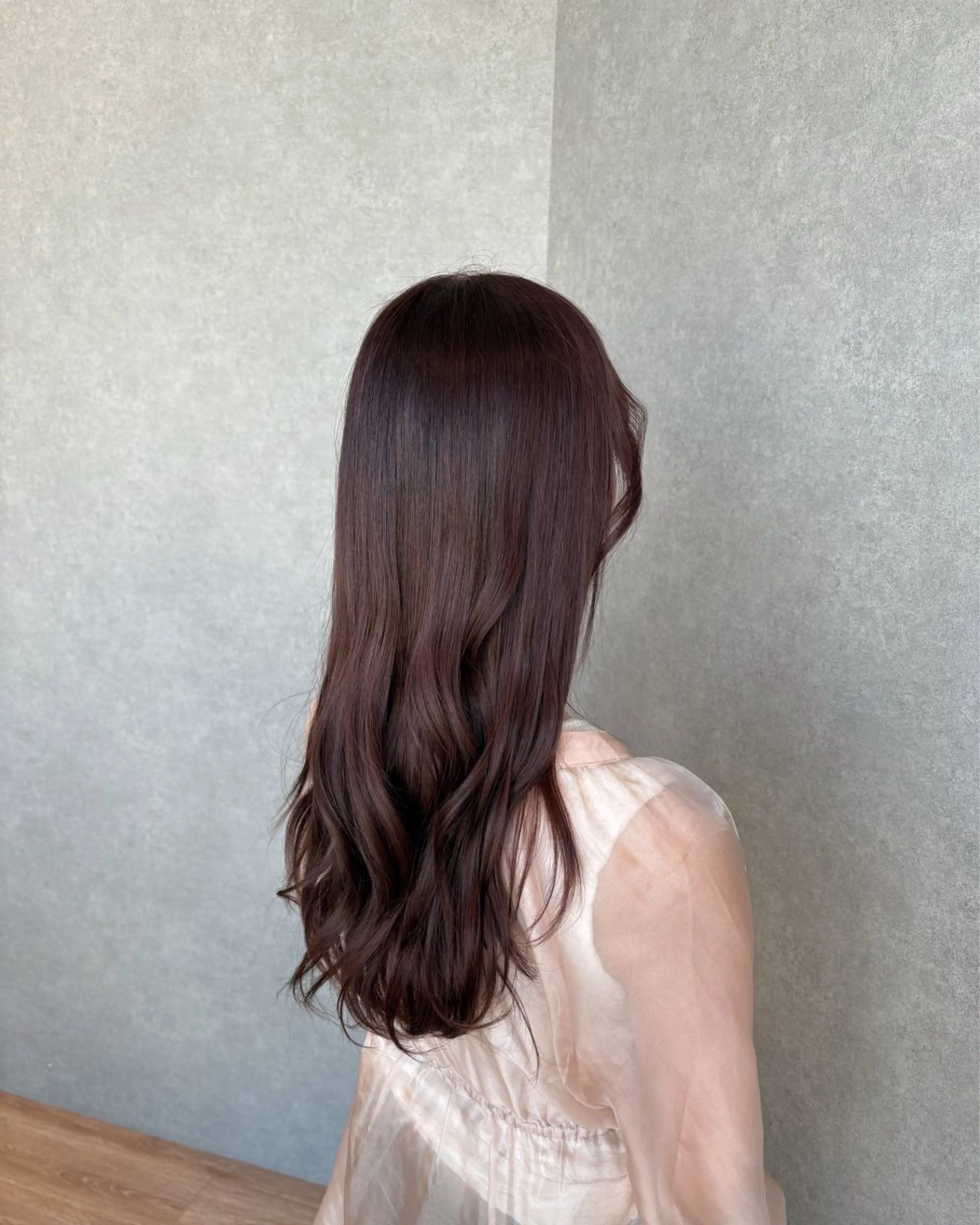 カラー ヘアカラー THREELAND maison所属・艶カラー⌇鶴見区横堤 ⌇﻿山本乃愛🐏⸒⸒のヘアスタイル