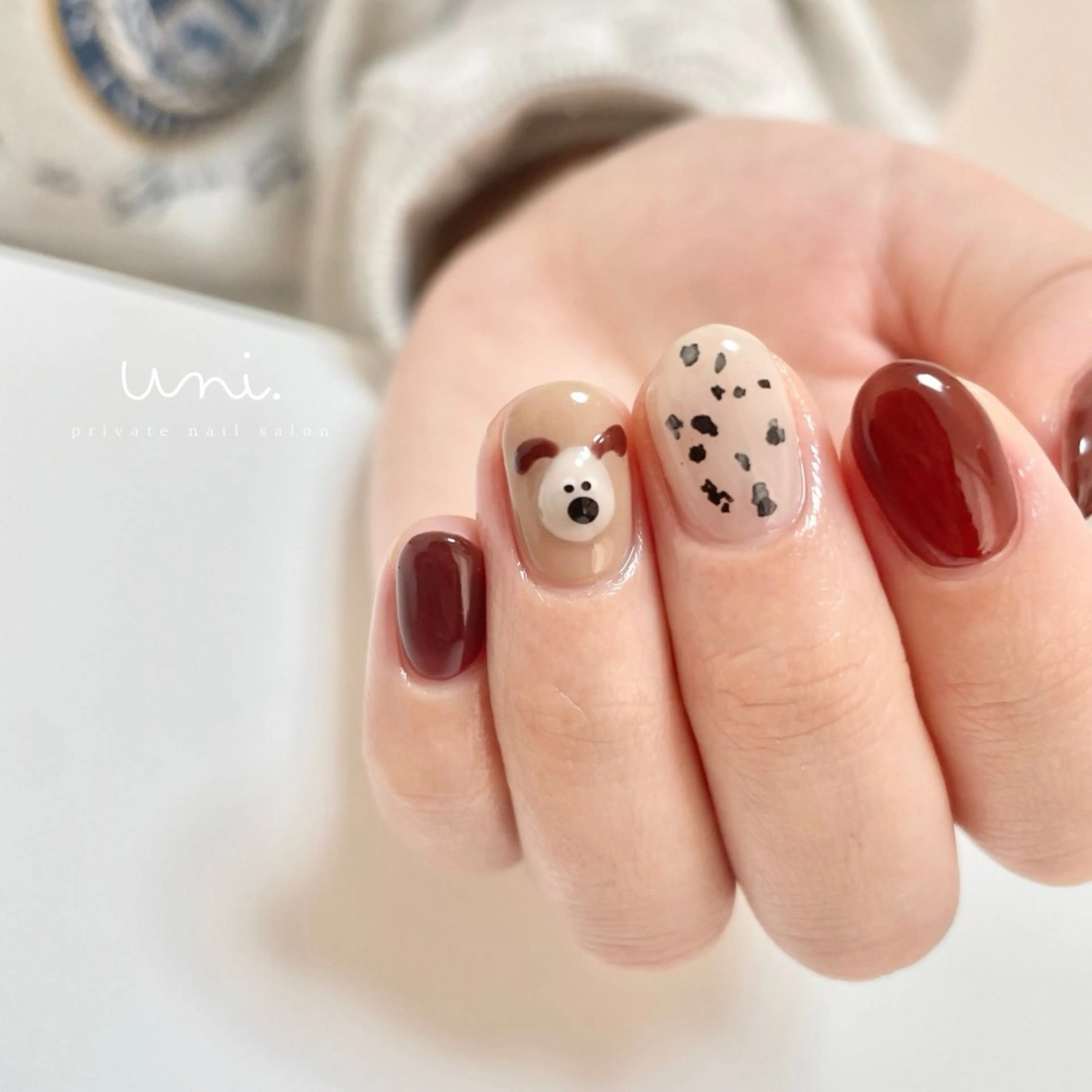【 Hand・Foot 】アート6本の写真