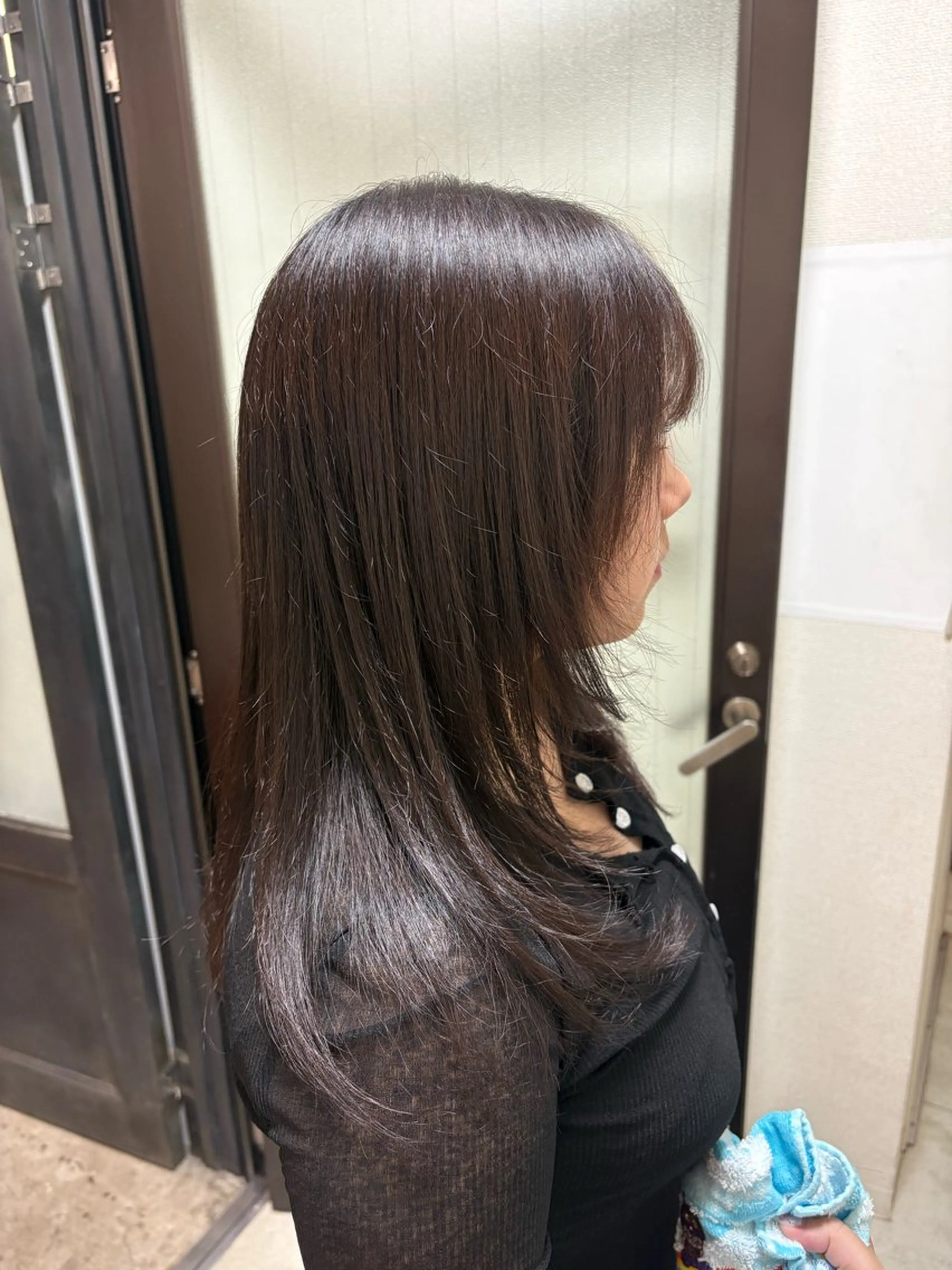ロング ALBUM ACADEMY 清水のヘアスタイル