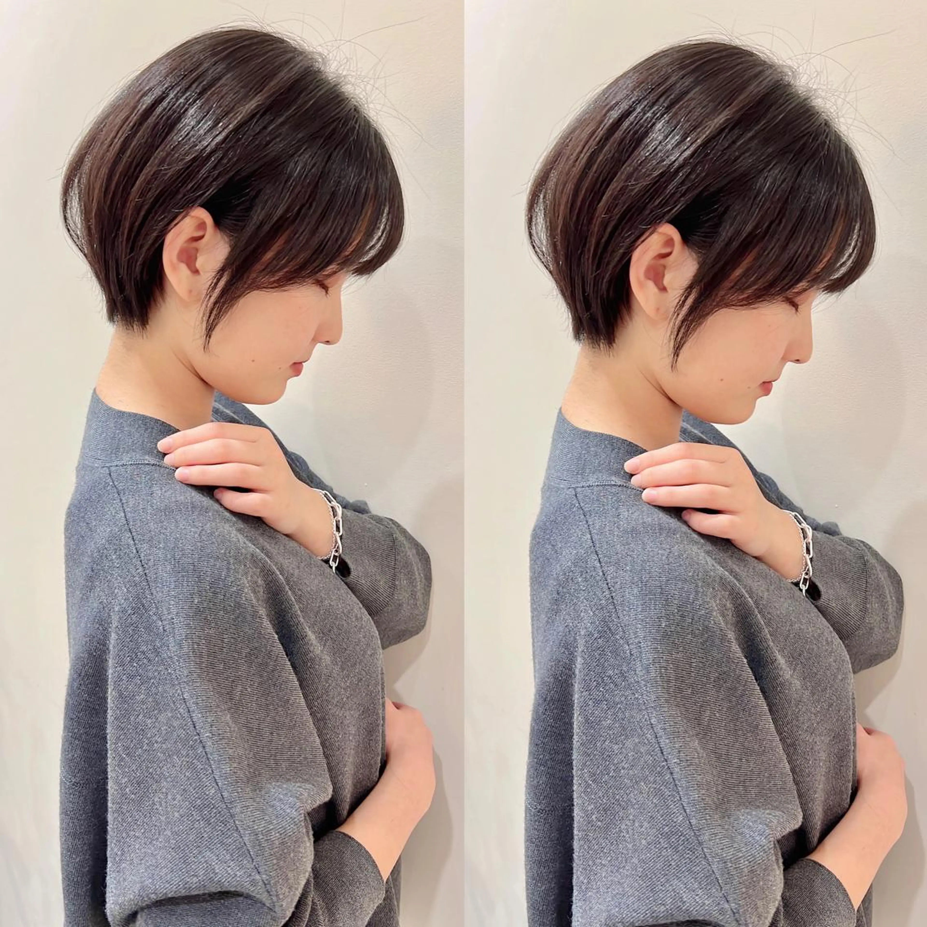 ショート カラー カット ヘアカラー HARUKI MINATO japan所属・🧡ショートの達人 🧡SHOのヘアスタイル