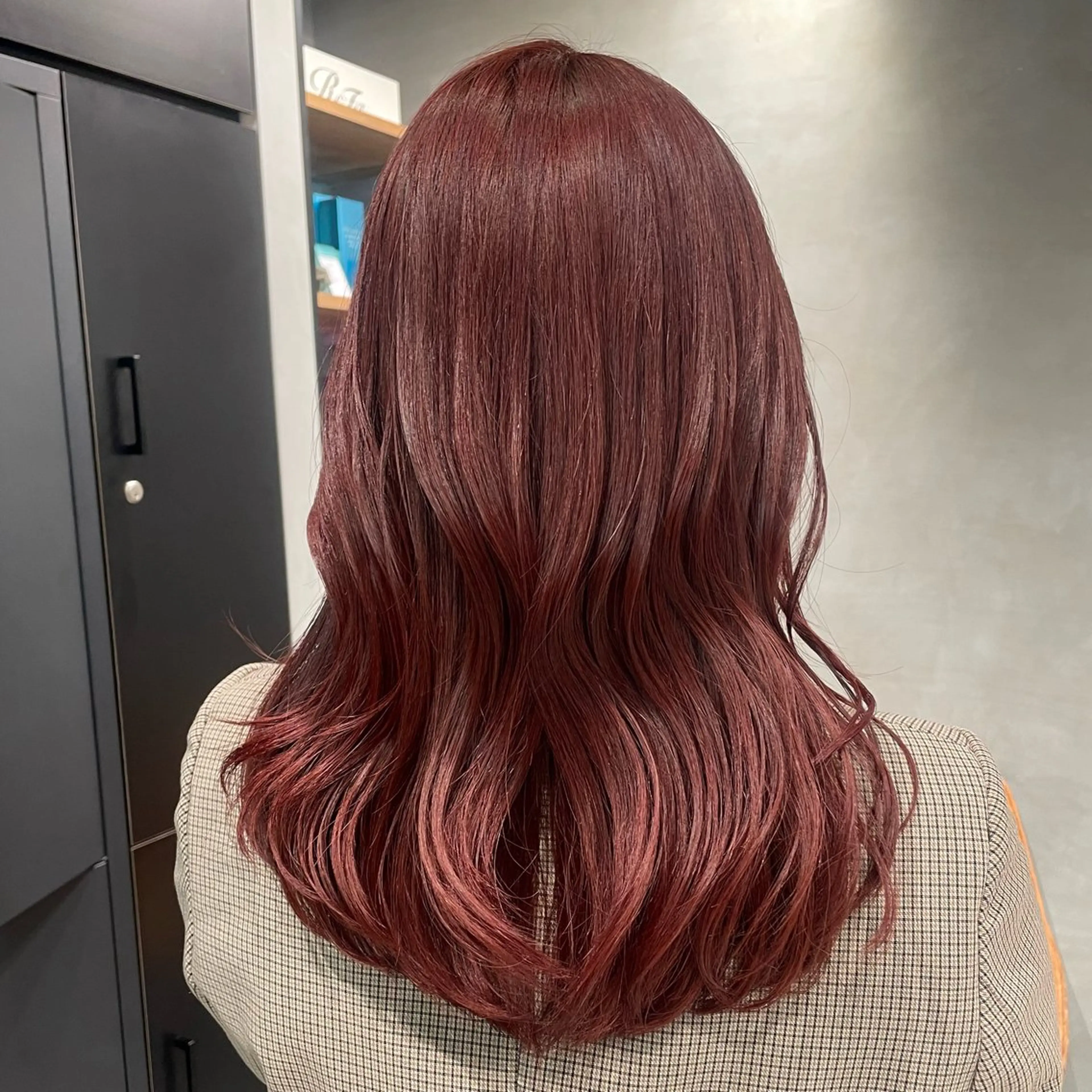 セミロング カラー ヘアカラー ヘッドスパ ヘアセット 暖色レイヤー 🥀REIRIのヘアスタイル