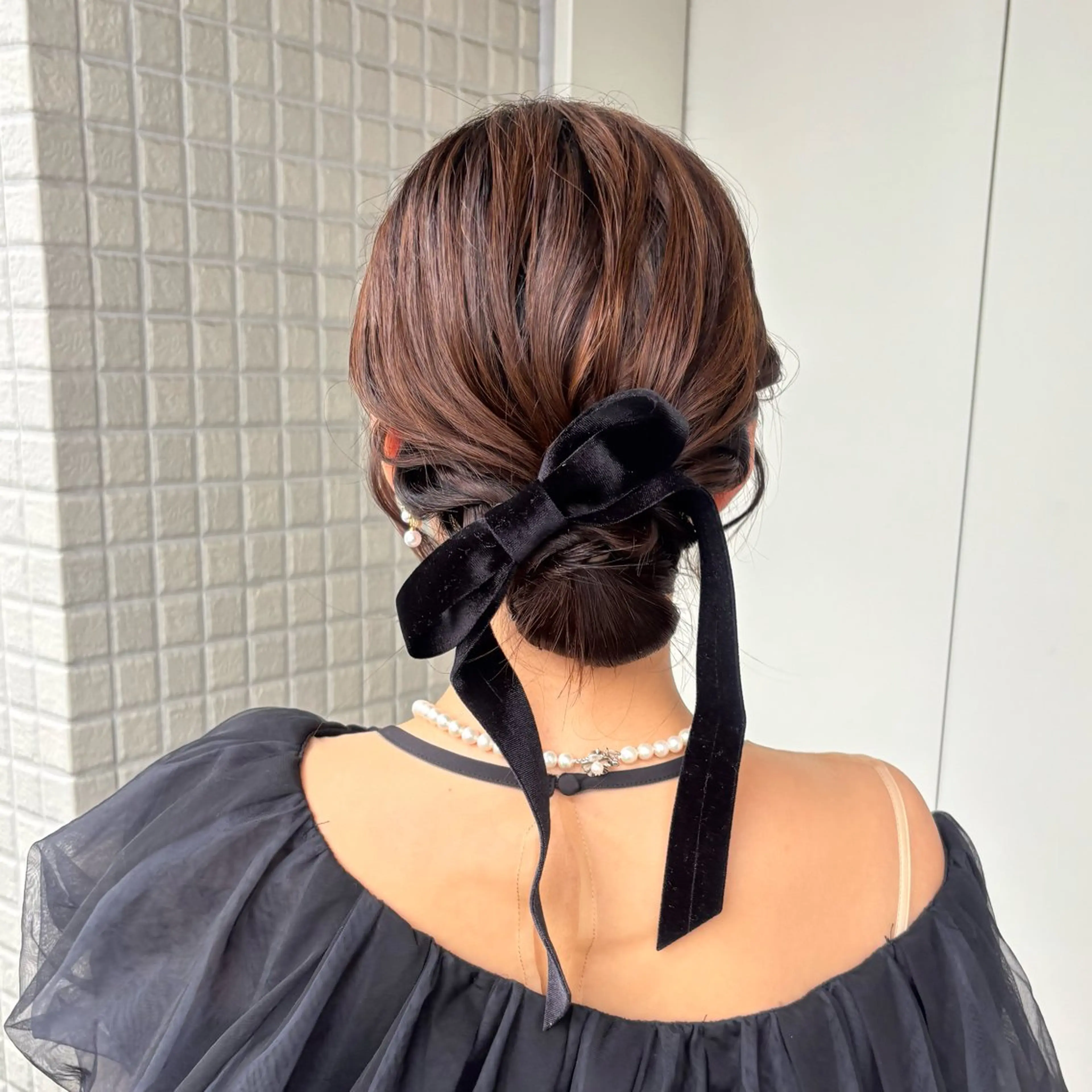 ヘアアレンジ ヘアセット 透明感 カラー 艶髪 縮毛矯正🫒airiのヘアスタイル