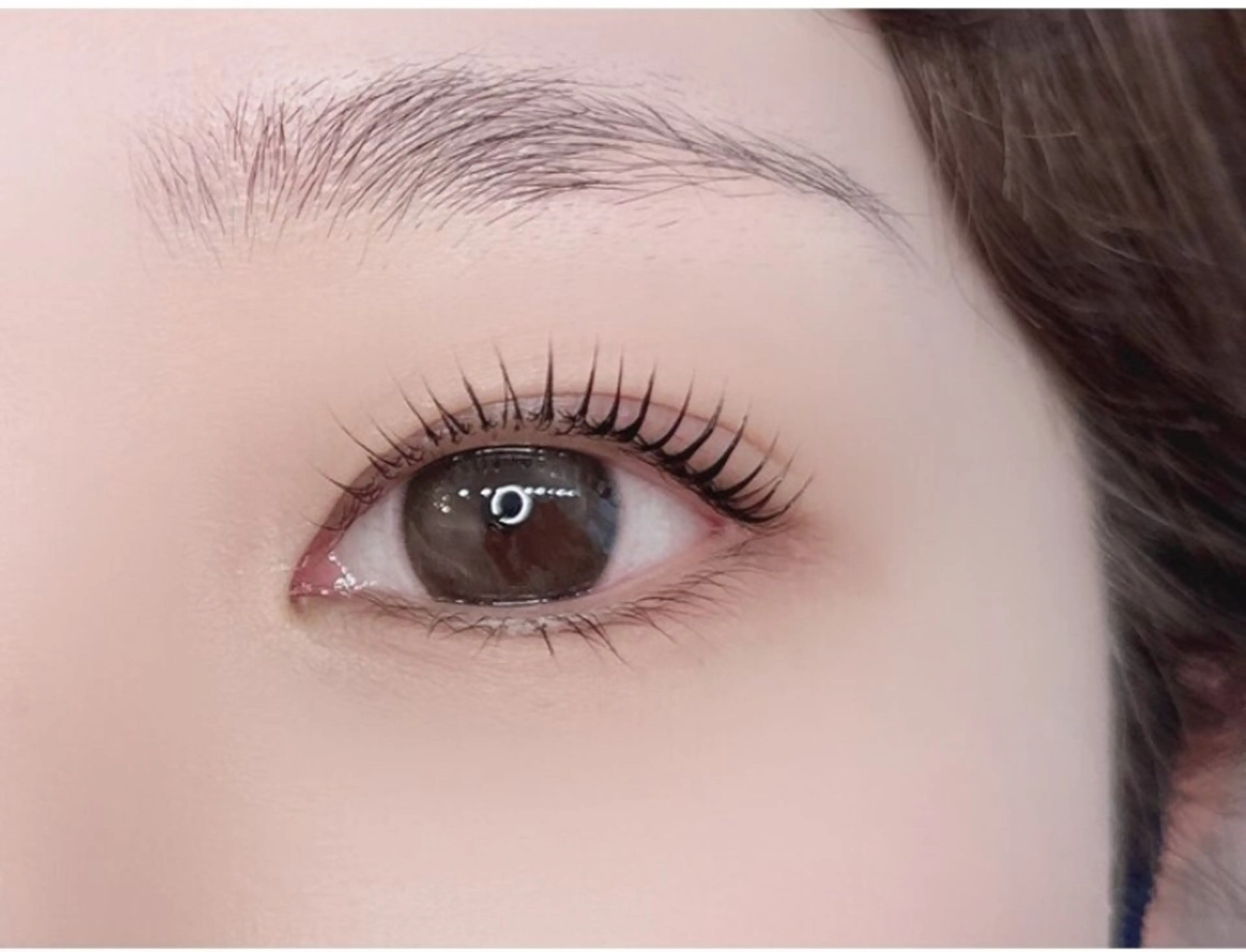 【セット割】上選べるマツモパーマ+下まつエク両目30本コーティング付 ¥4980の写真