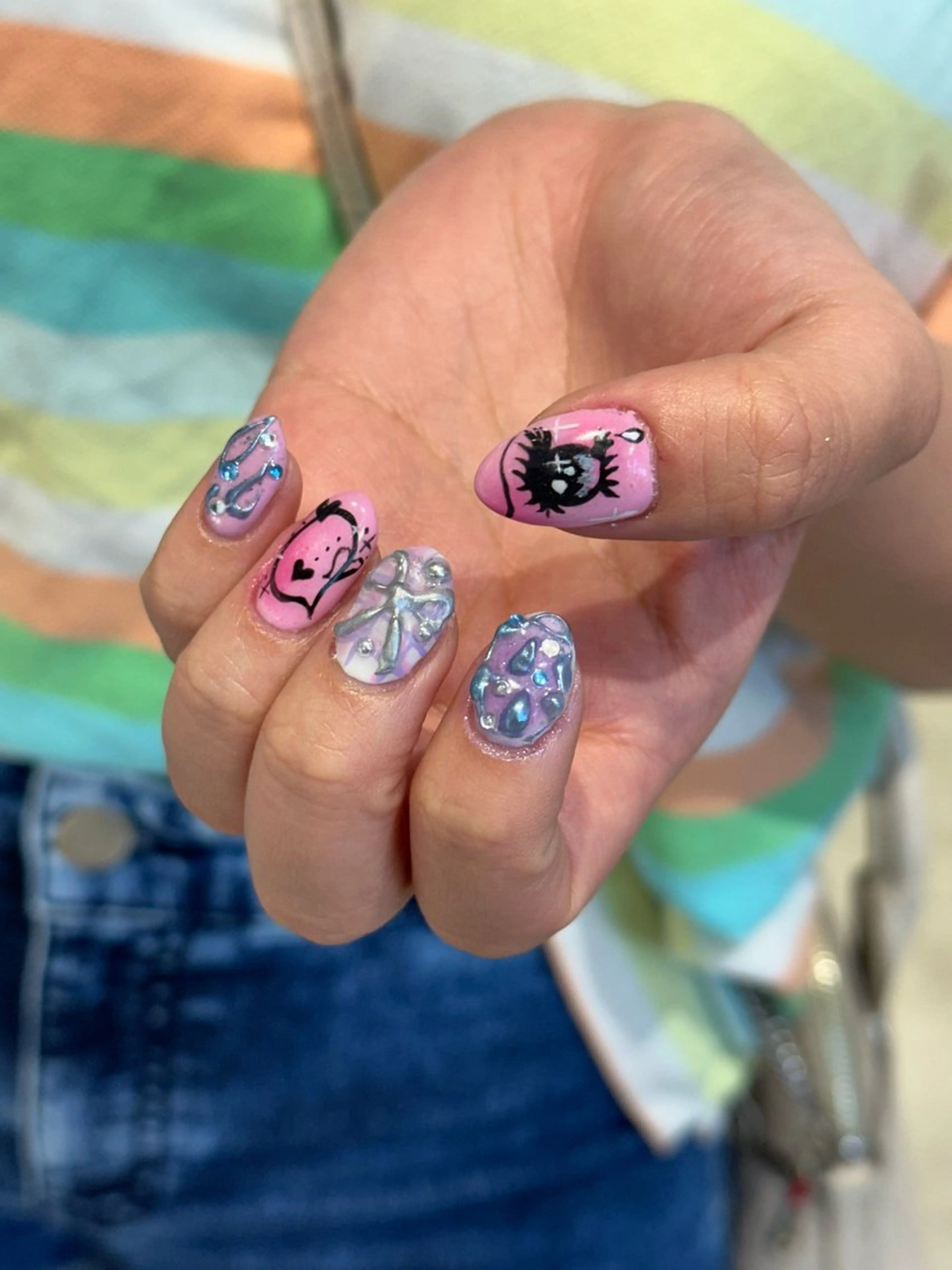 ネイル ハイトーン特化 pepe🎀のヘアスタイル