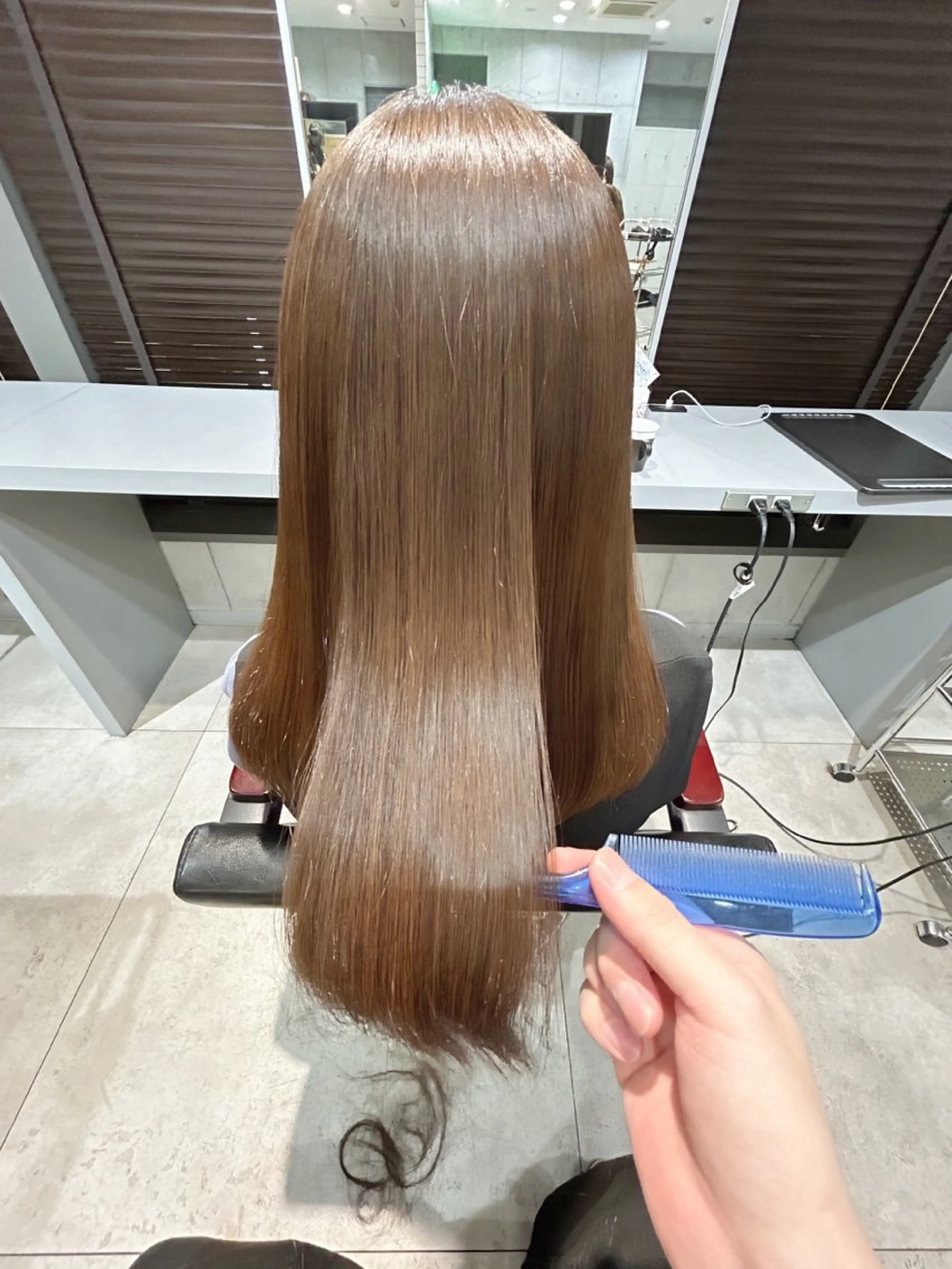 セミロング カラー カット ヘアカラー トリートメント ヘッドスパ ヘアセット 🌈艶髪人気№１🌈 newi池袋店⭐江口のヘアスタイル