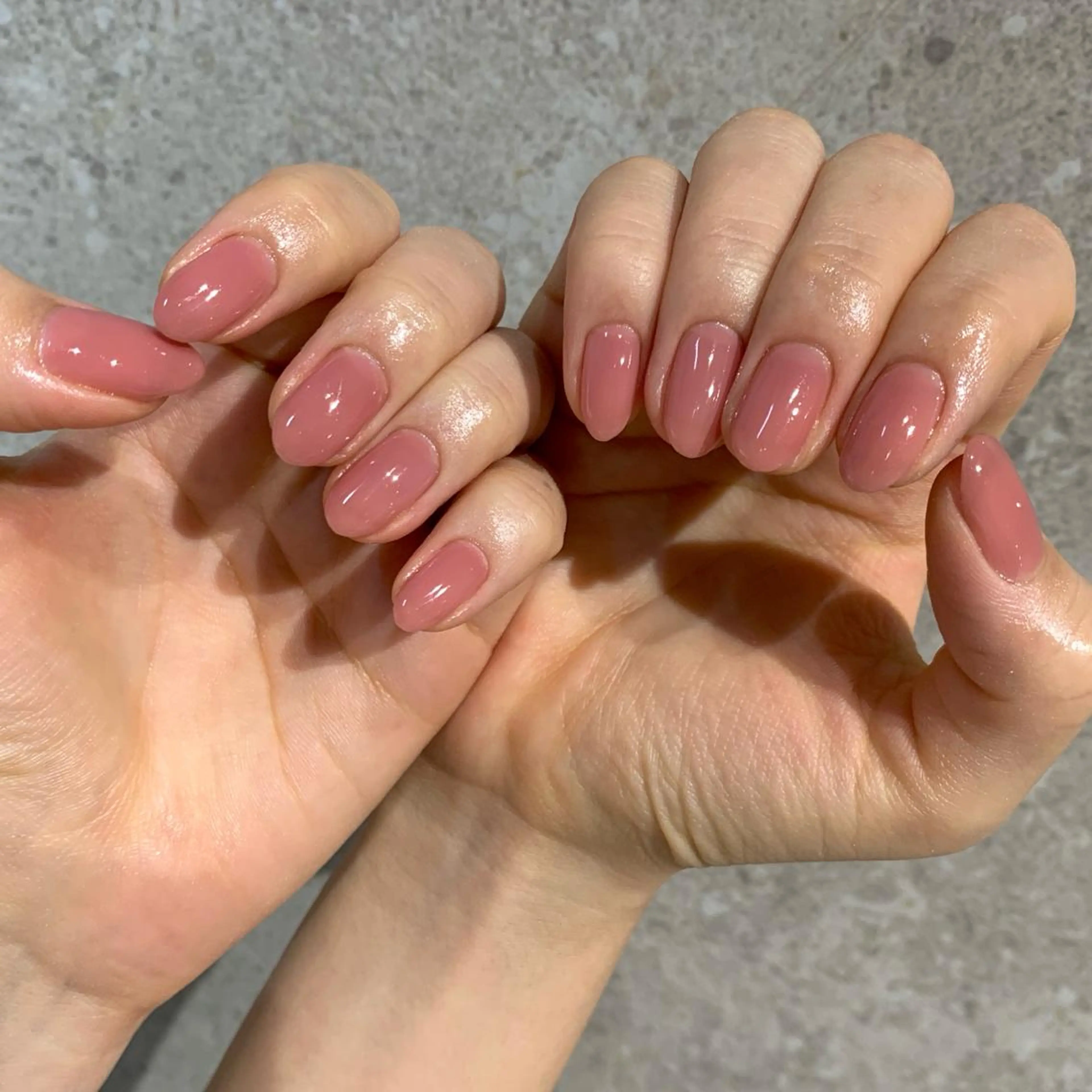 ネイル ワンカラーネイル ハンドネイル ハンドケア esby Loely MIZUKIのネイルデザイン