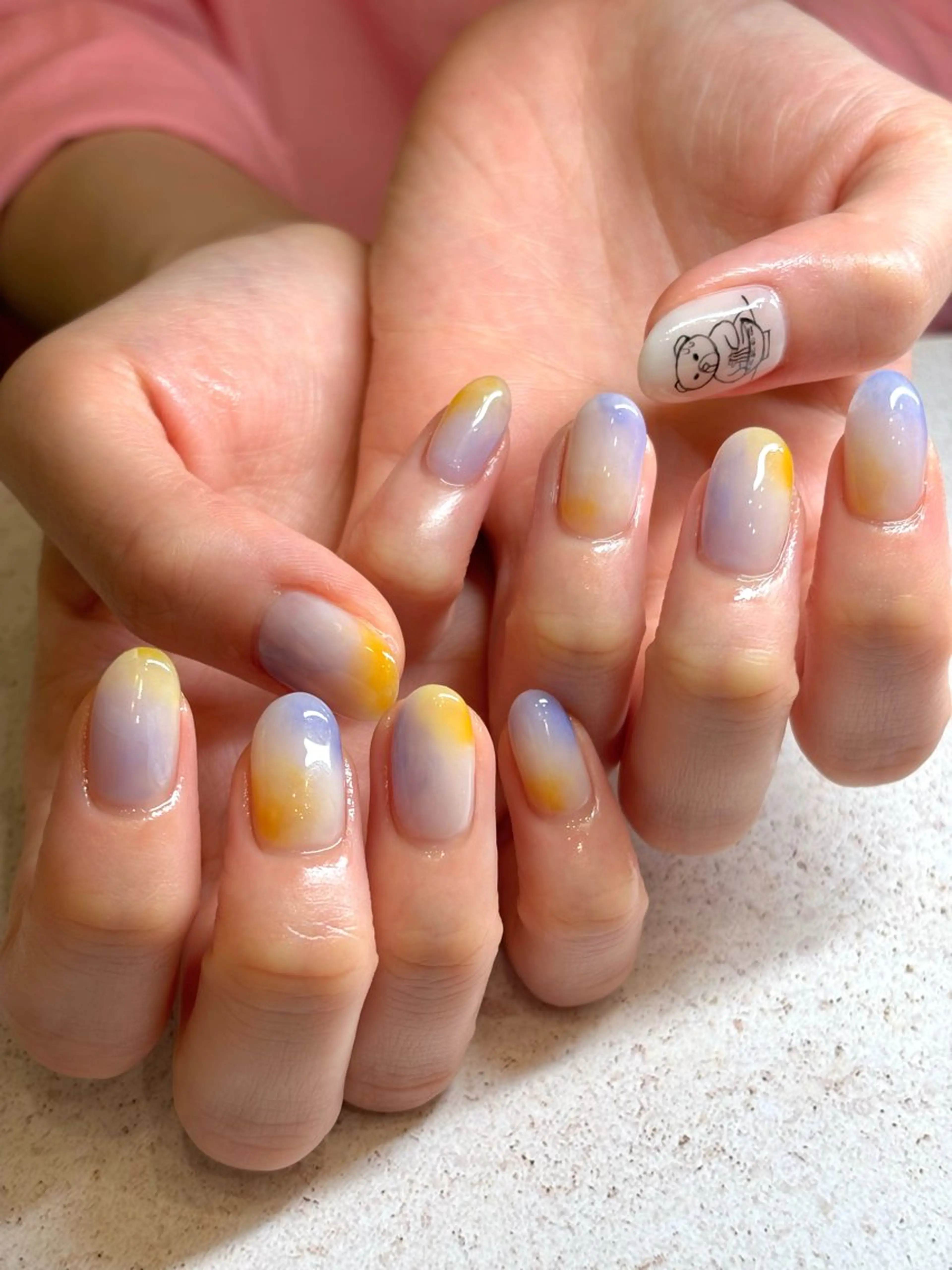 キッズ ネイル ハンドネイル illum hicariのネイルデザイン