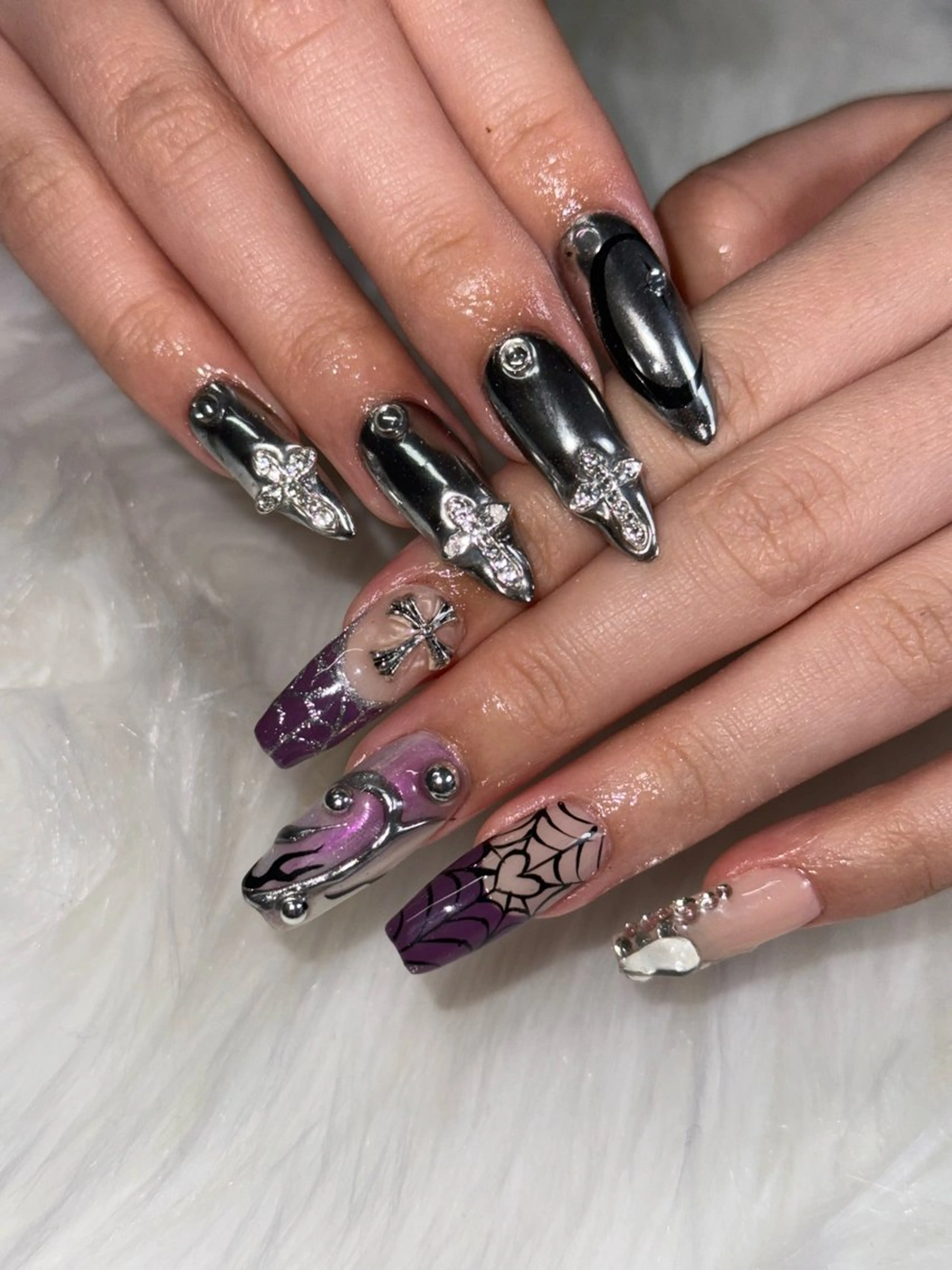 ネイル ハンドネイル Nail Salon L'arc所属・💊大阪/南船場 monica🧠のネイルデザイン