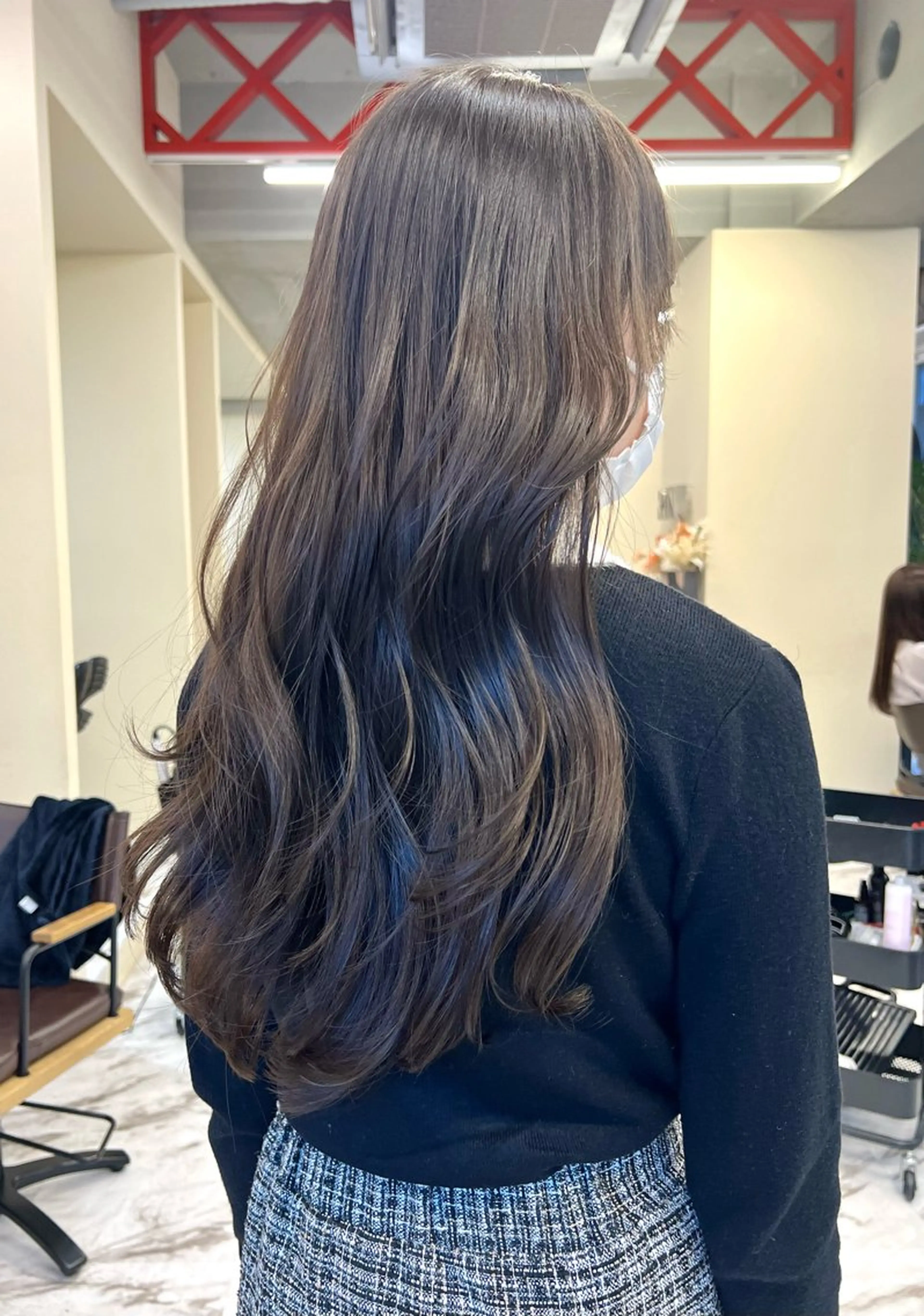 ロング カラー カット ヘアカラー トリートメント ヘアセット レイヤー/透明感 🍃鈴木裕介のヘアスタイル