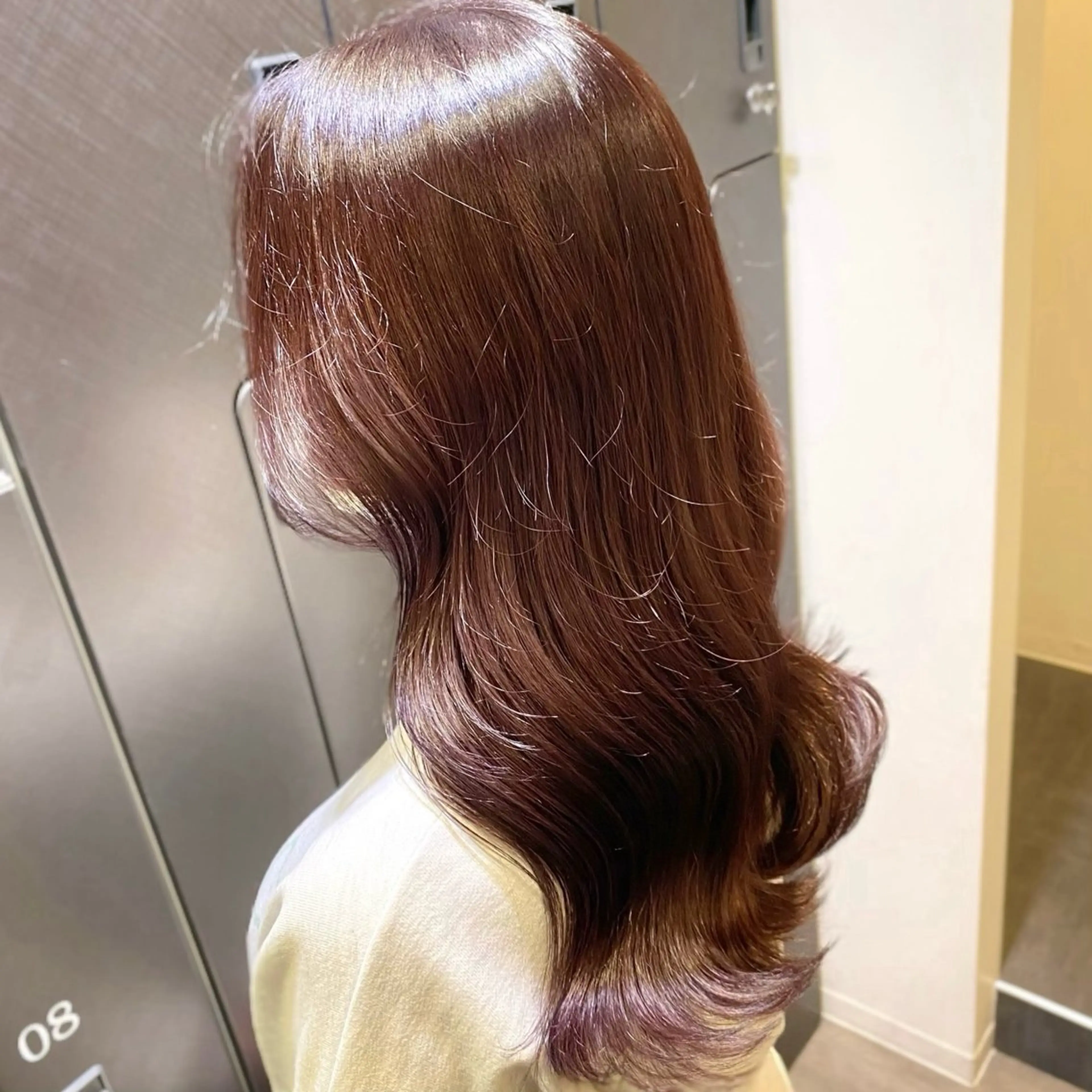 ロング カラー ブリーチ ブラウンカラー 透明感カラー ダブルカラー ラベンダーカラー ヘアカラー トリートメント 🤍愛されヘア⌇ 𝐑 𝐈 𝐎🤍のヘアスタイル