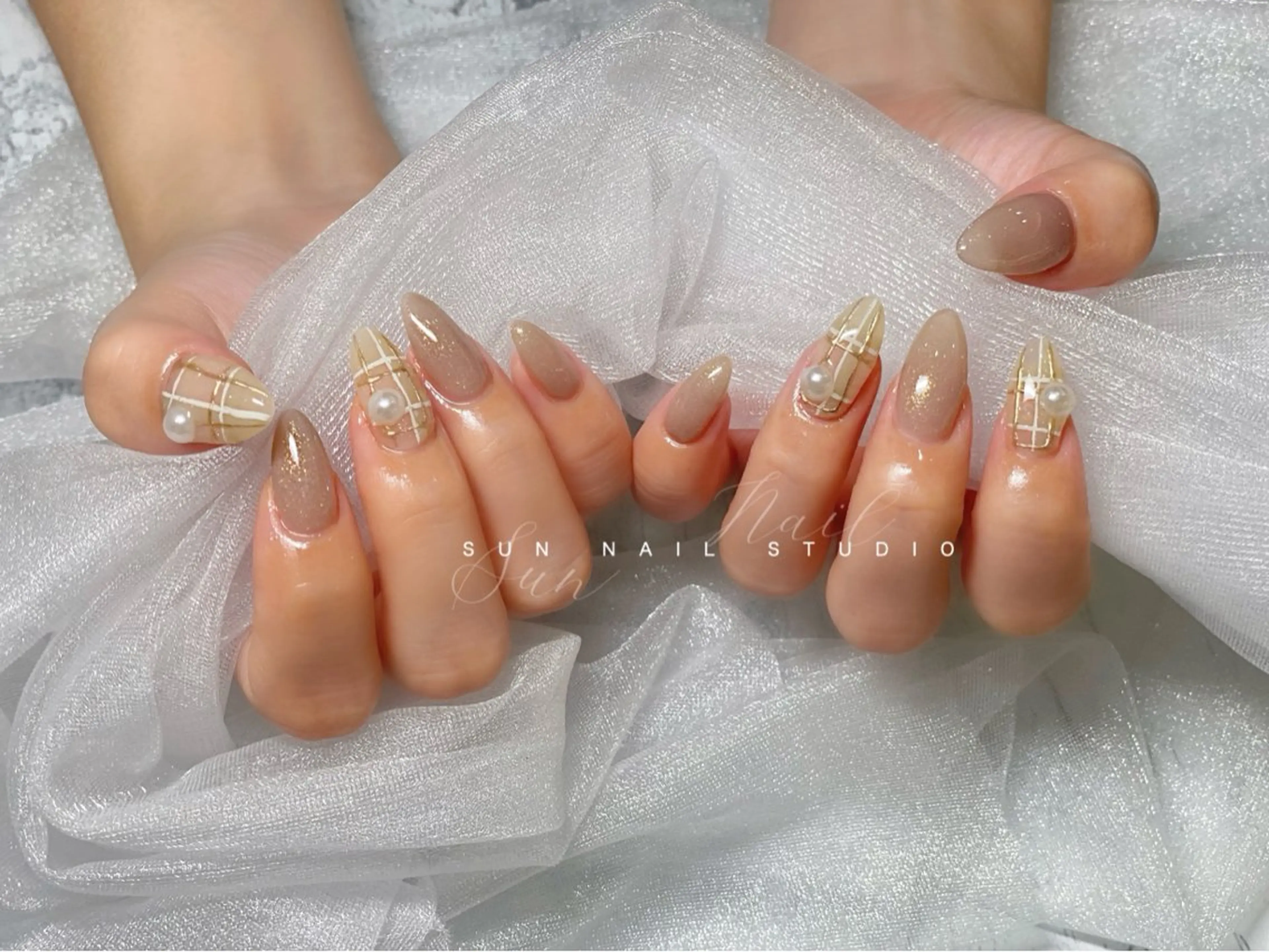ネイル ハンドネイル ハンドケア SUN nail上本町のネイルデザイン