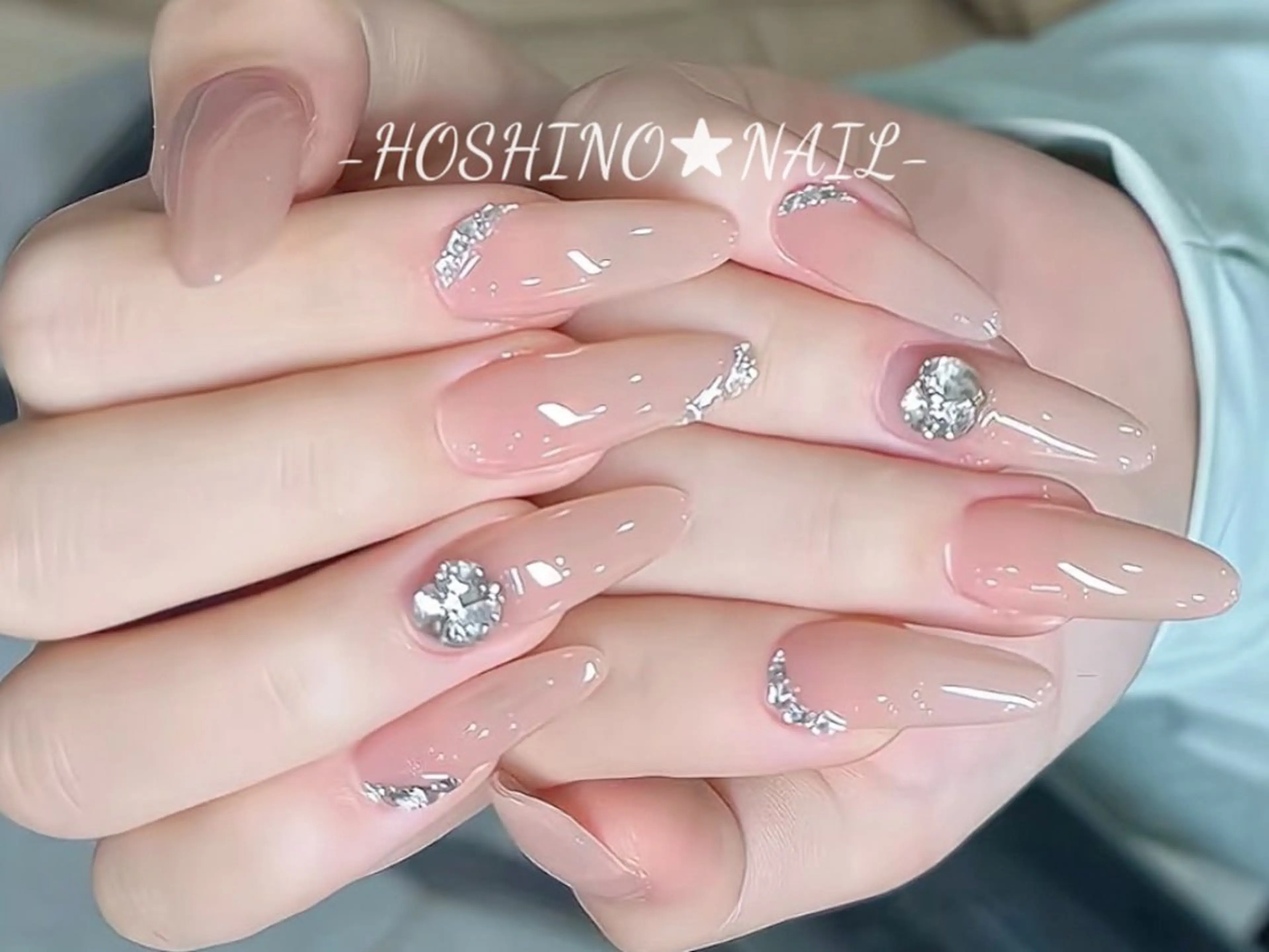 ネイル オーロラネイル チークネイル ドット フットネイル フレンチネイル ハンドネイル ★HOSHINO NAIL★新宿店のネイルデザイン