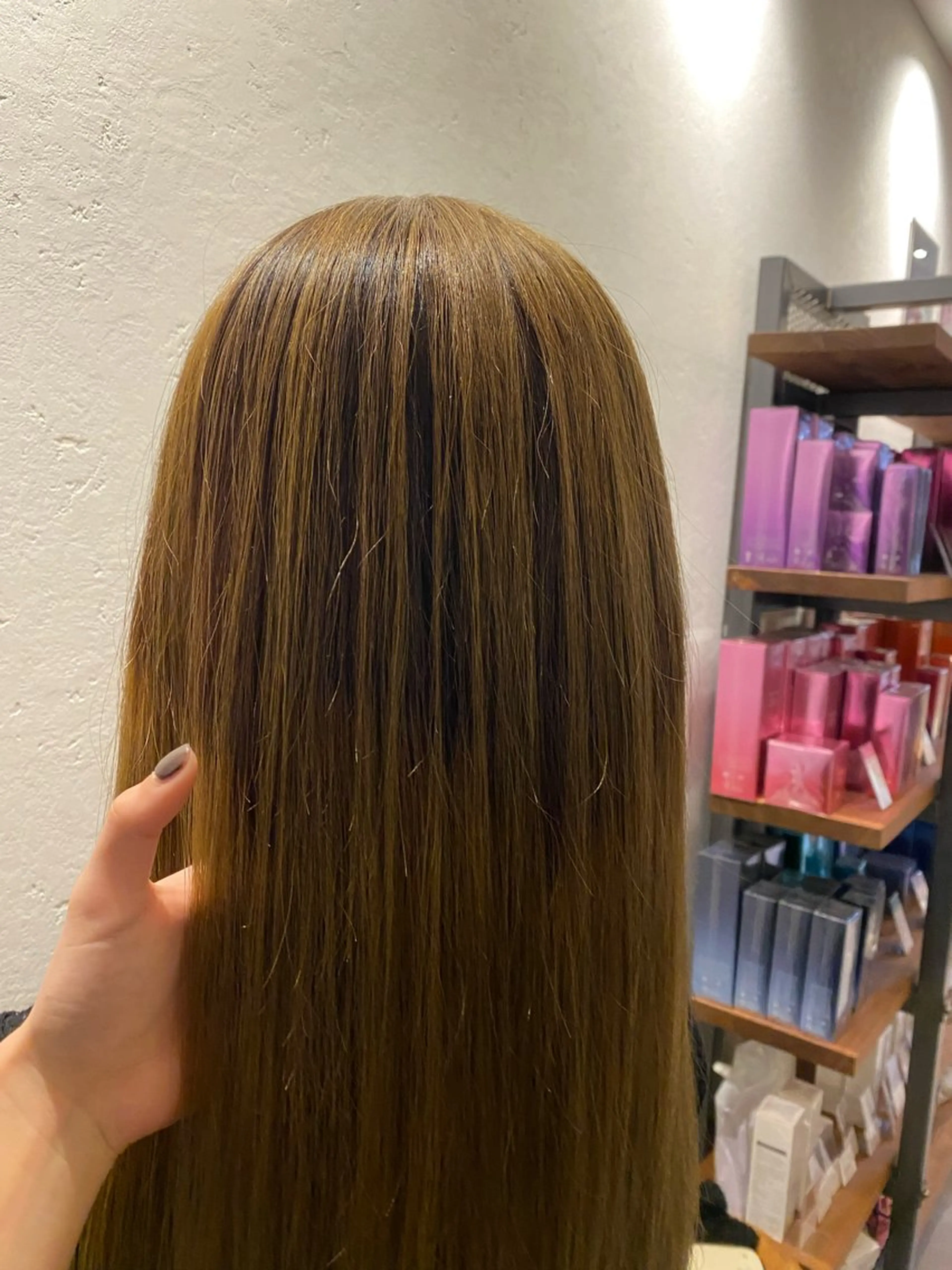 ロング レイヤーカット カット ヘアカラー MAHIRO🍒半田 /ブリーチ/カットのヘアスタイル