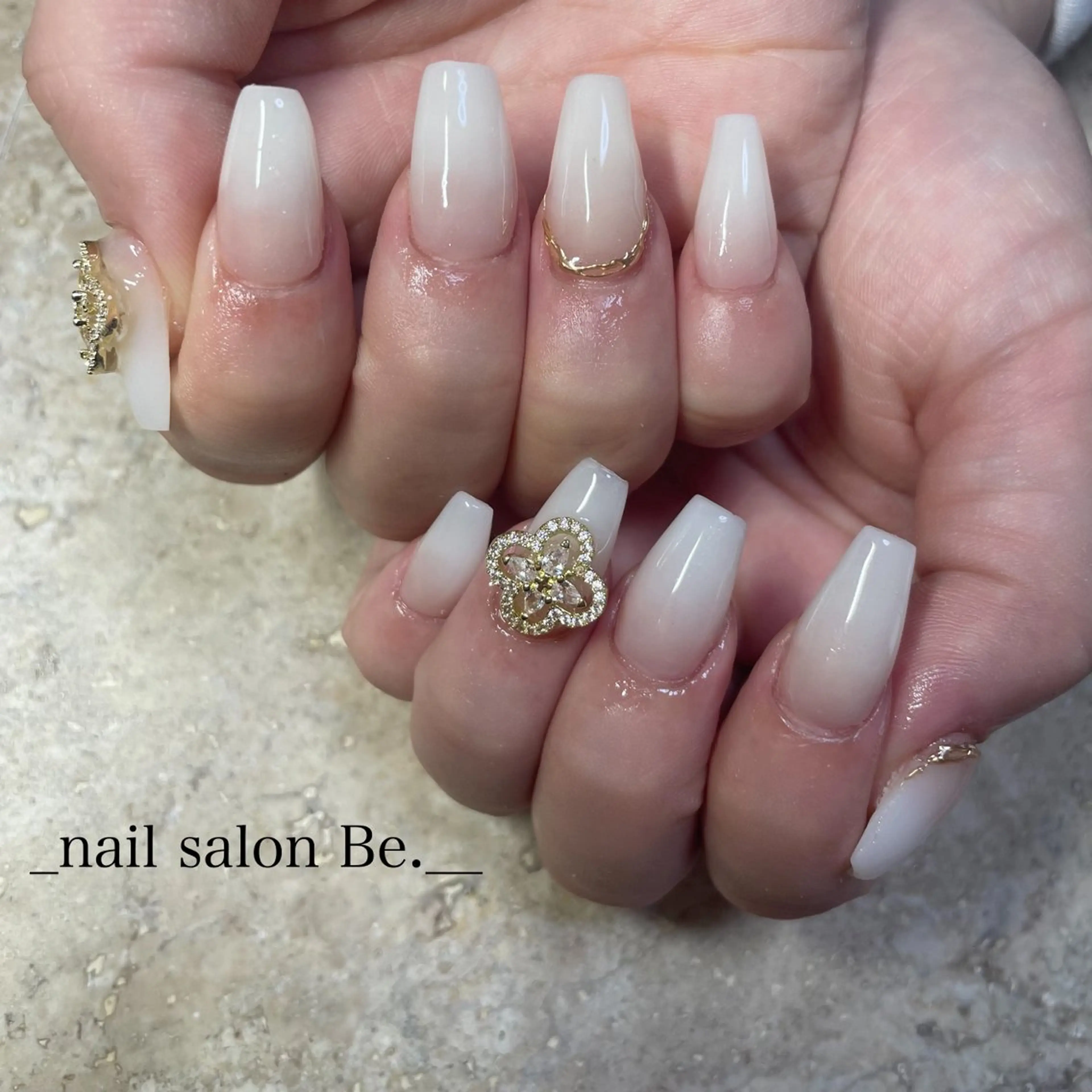 ネイル スカルプネイル nail salon Be.のネイルデザイン
