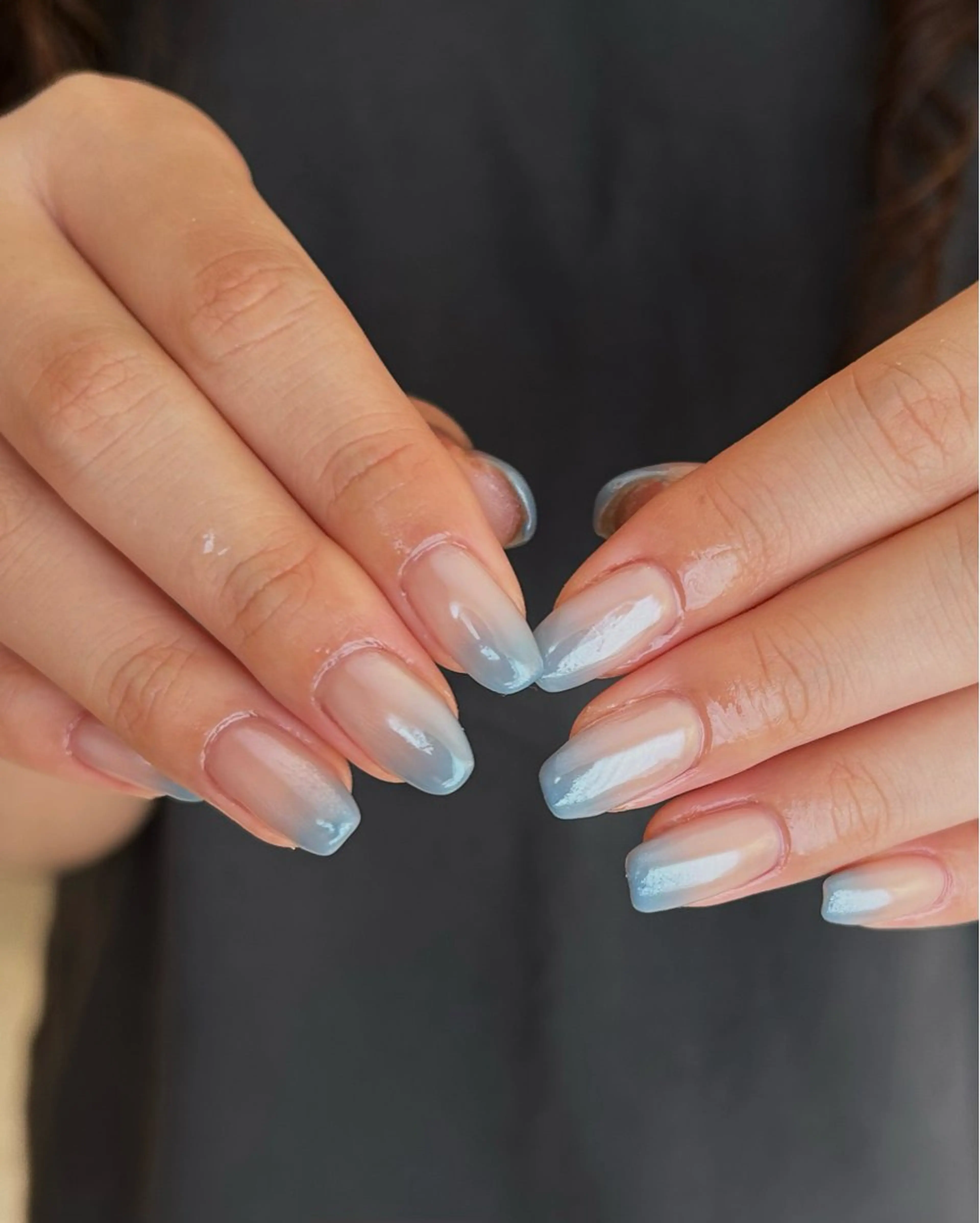 ネイル オーロラネイル グラデーション キラキラネイル マグネットネイル ニュアンスネイル ハンドネイル filonnail Shioのネイルデザイン