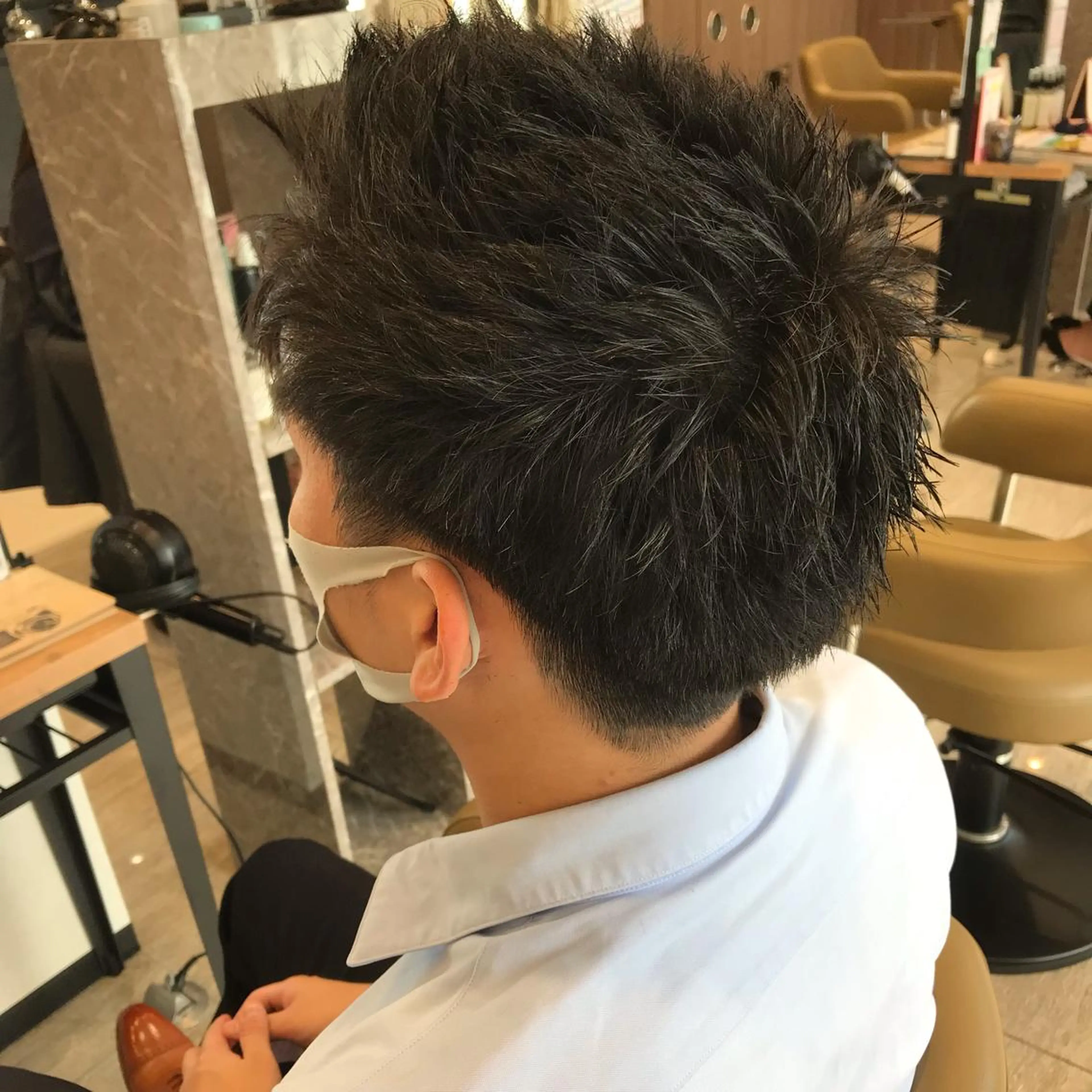 メンズ カット RAY+beauty 安藤優樹のヘアスタイル