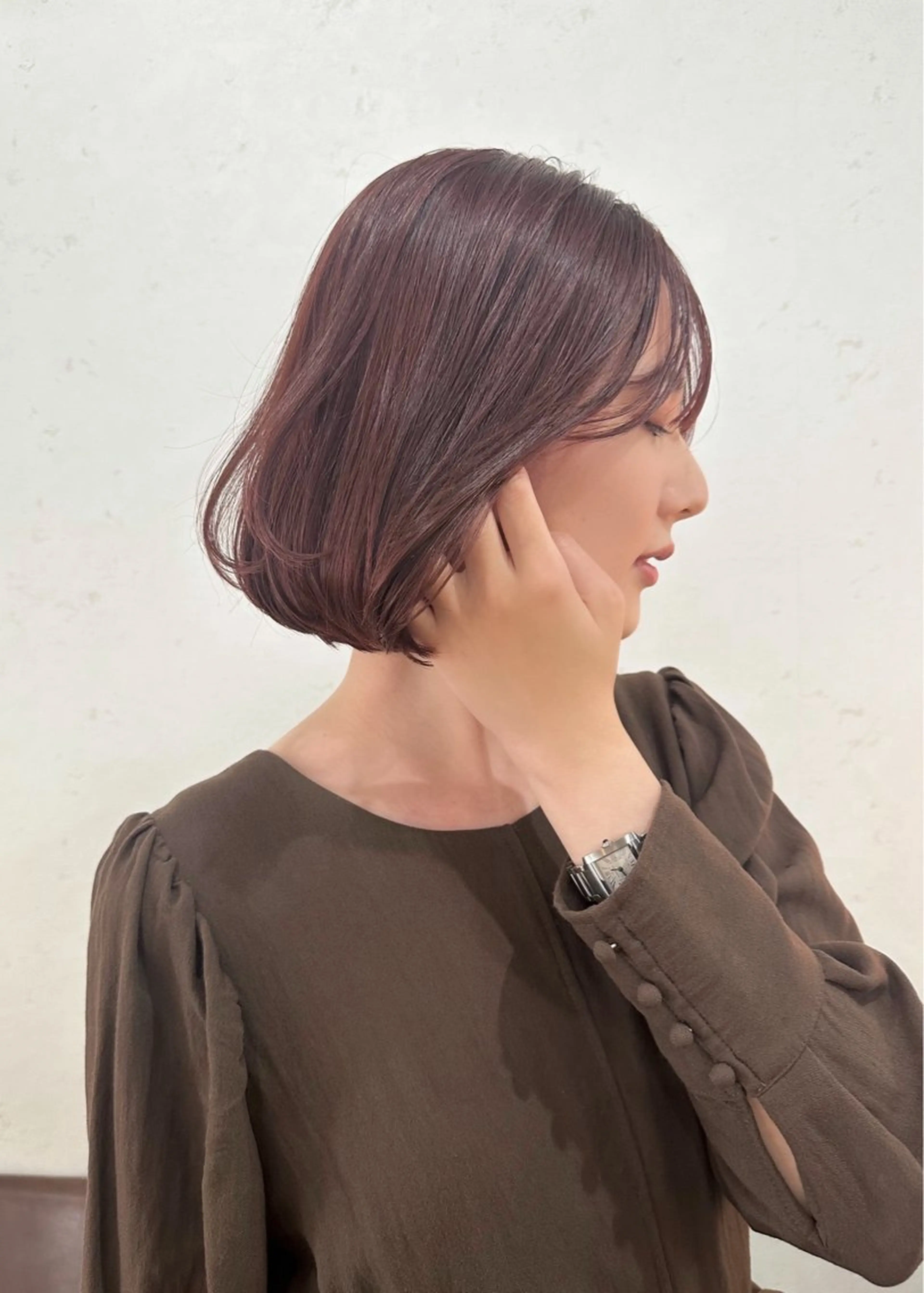 ショート カラー カット ヘアカラー トリートメント TRENCH　相澤 果歩のヘアスタイル