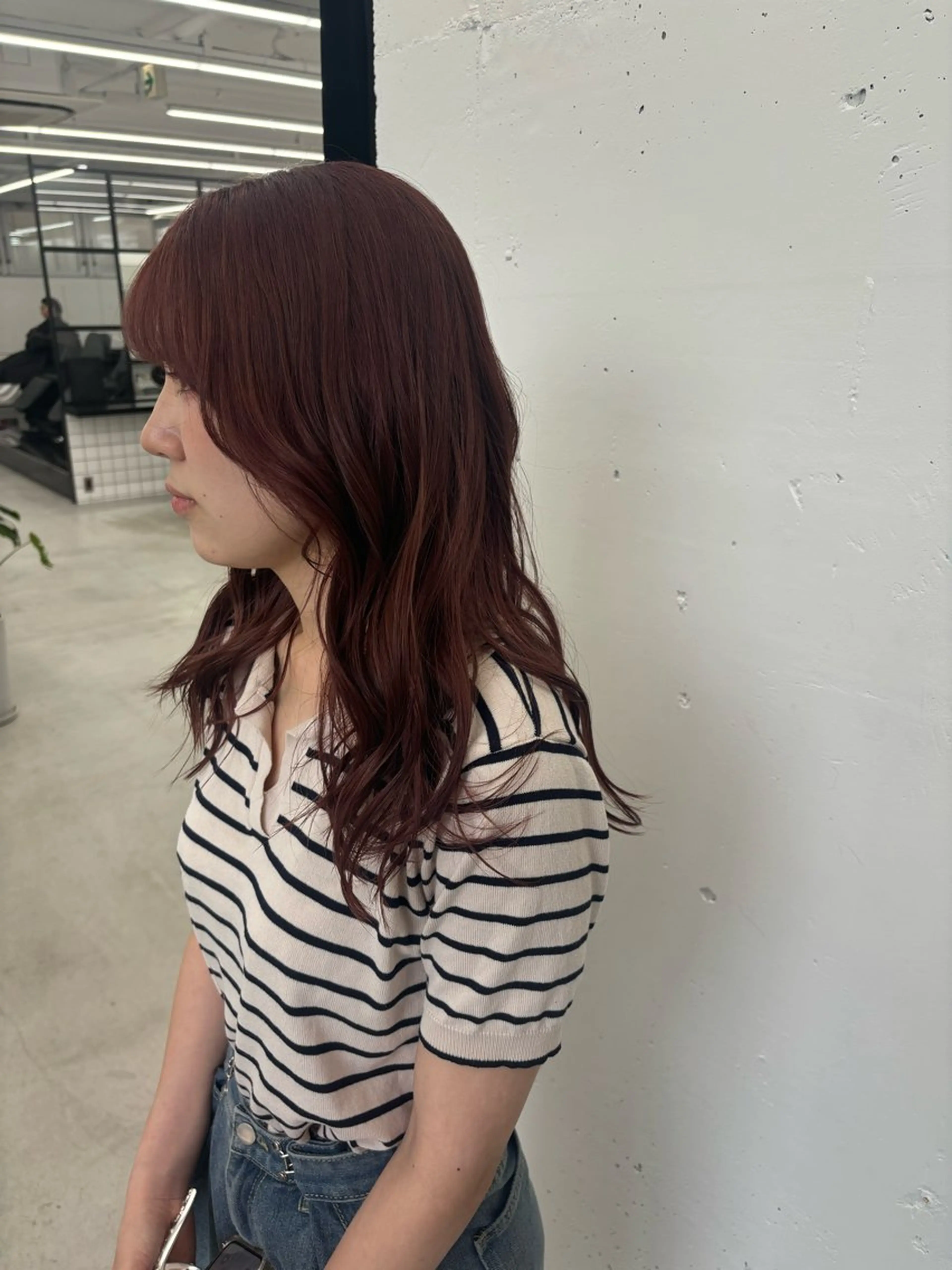 セミロング メンズ メンズブリーチ カット ヘアカラー トリートメント ヘッドスパ 🐶ひかる🐶 JILLSTUDIOのヘアスタイル