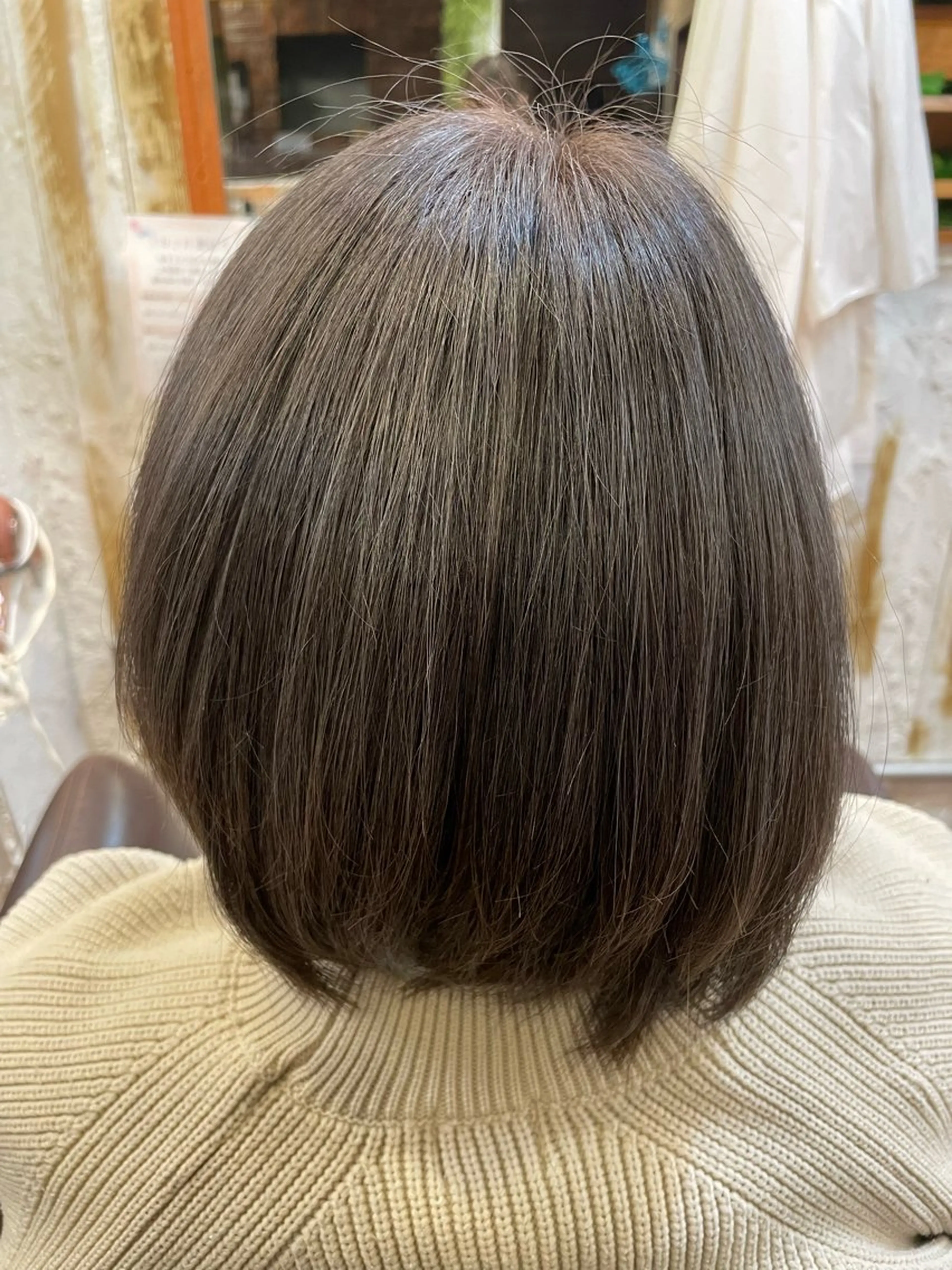 カラー 白髪ケア  BAUM まやのヘアスタイル