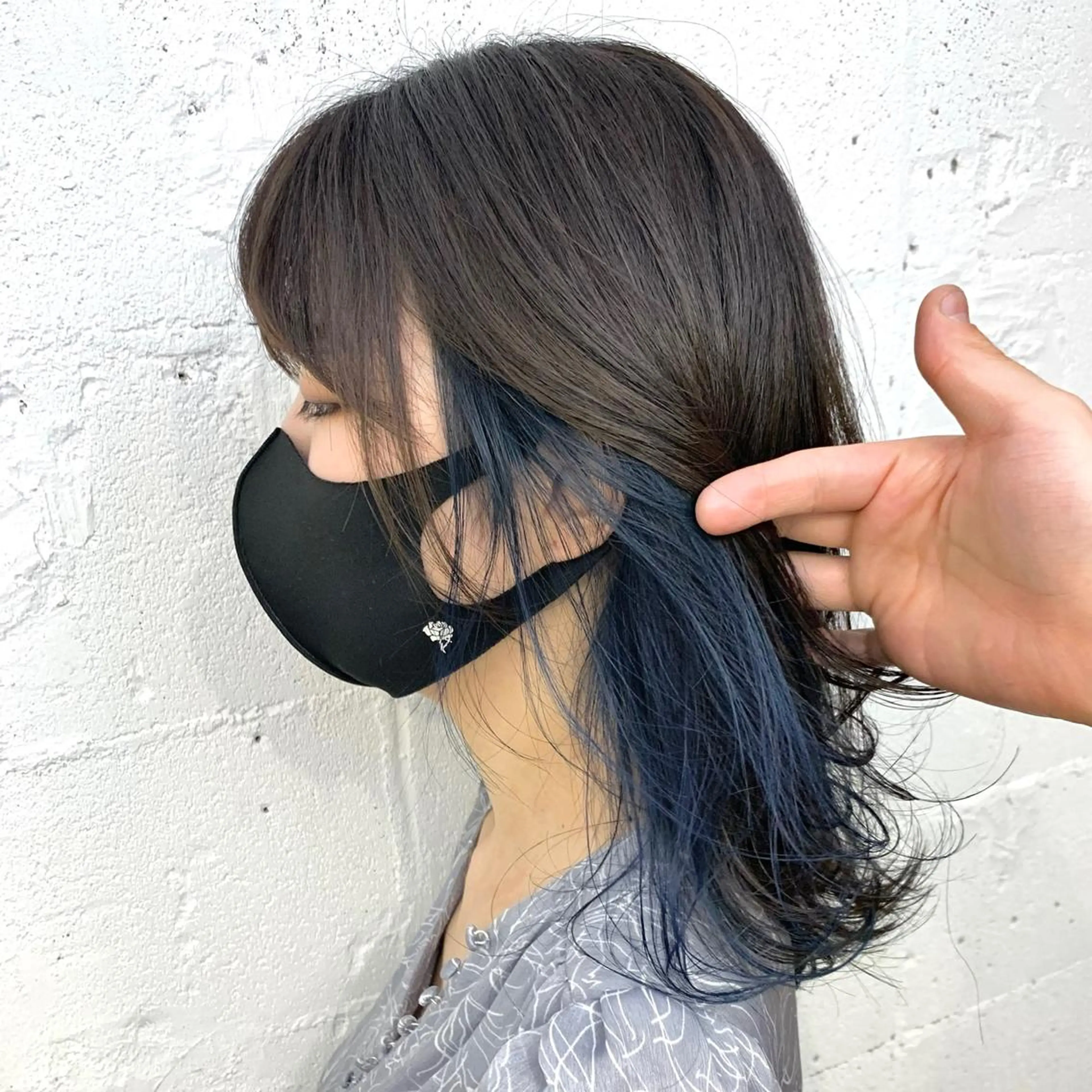 ミディアム カラー umber royce所属・ムラヨシ ショータのヘアスタイル