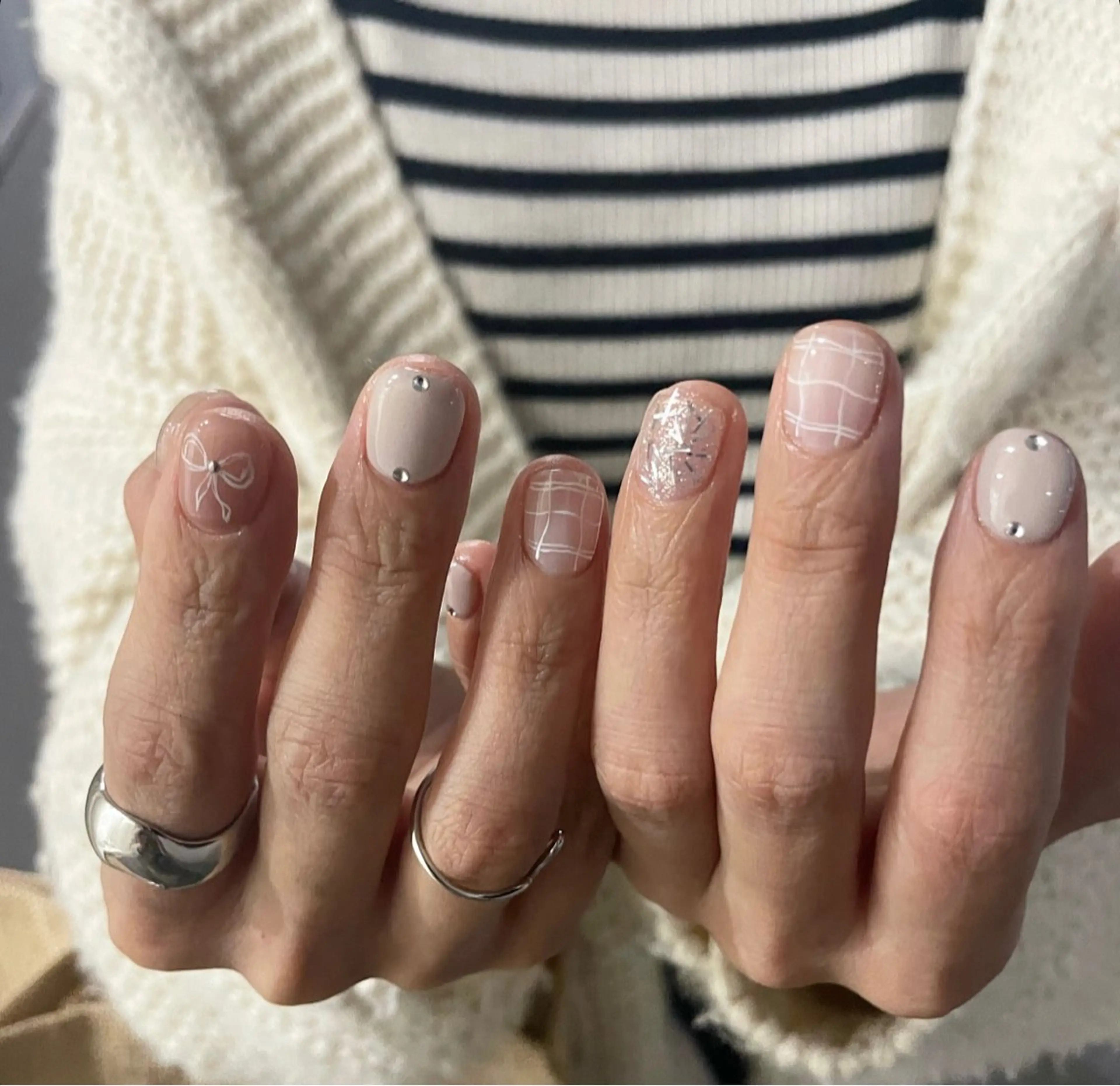 ネイル 春ネイル Ever Blue Nail Salonのネイルデザイン