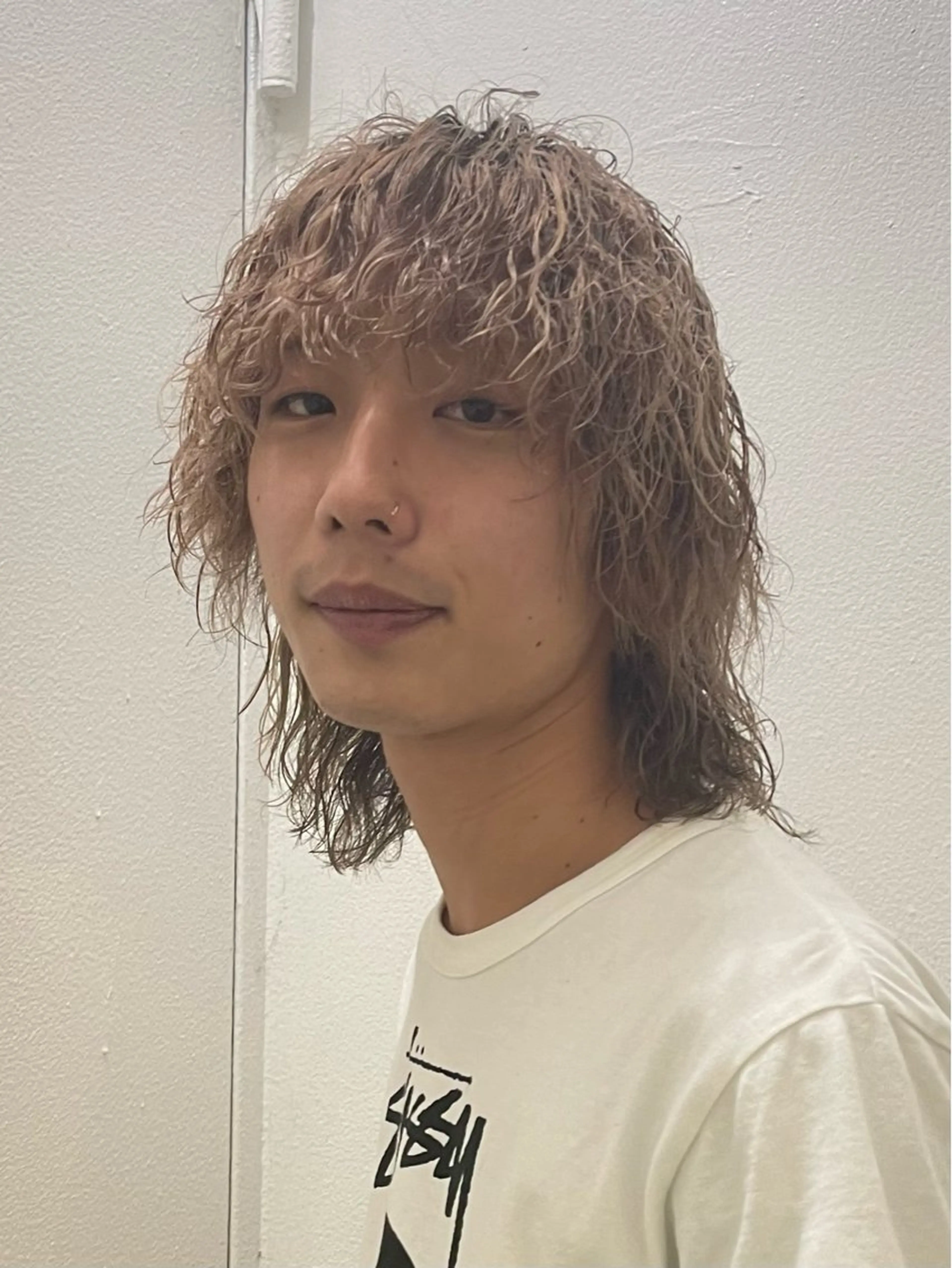カラー メンズ ヘアカラー トリートメント メンズパーマ/レデ ィースボブ サハシのヘアスタイル