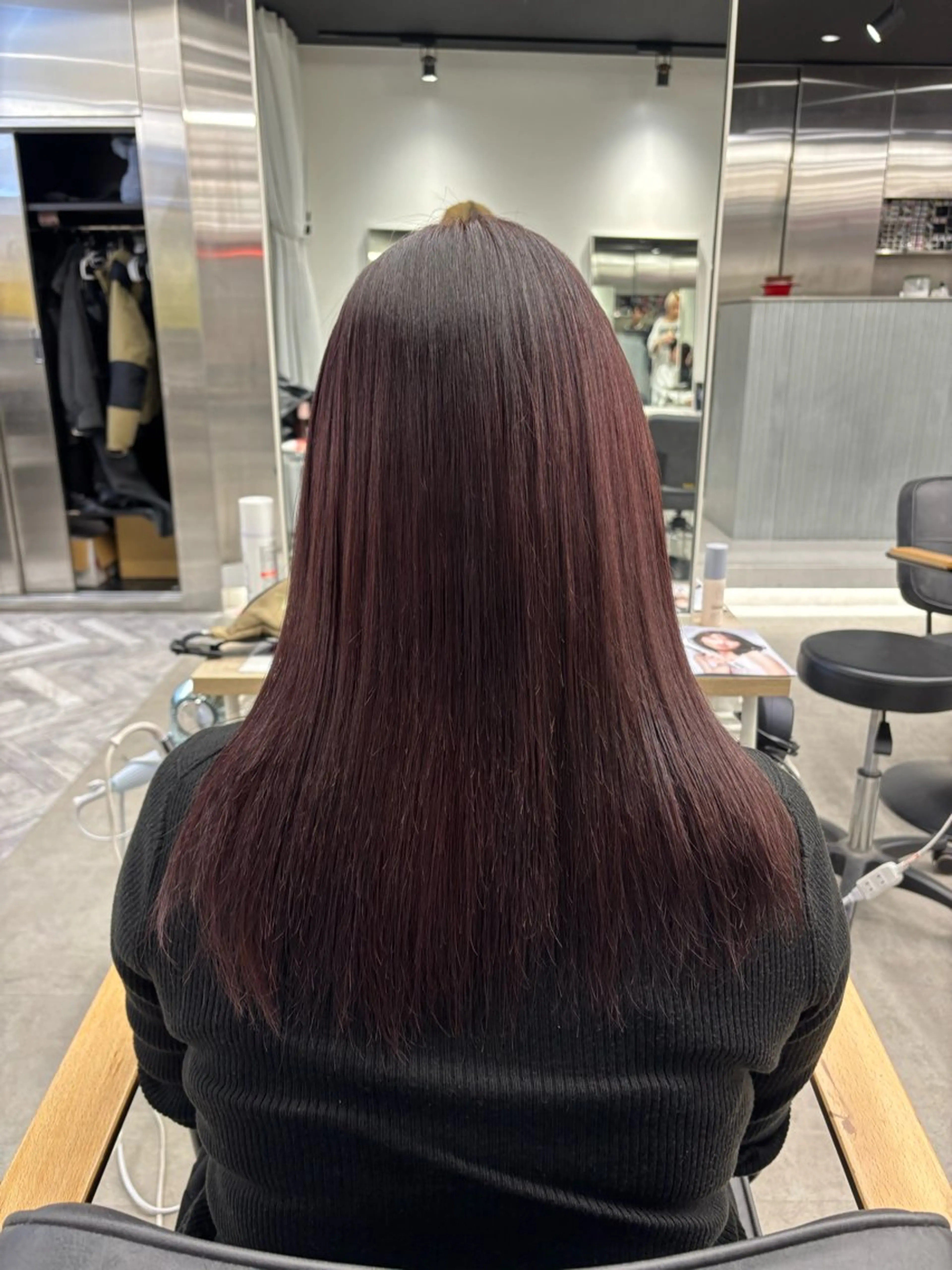 ロング カラー ヘアカラー cocoro💗マツ エク/ネイル/八王子のネイルデザイン