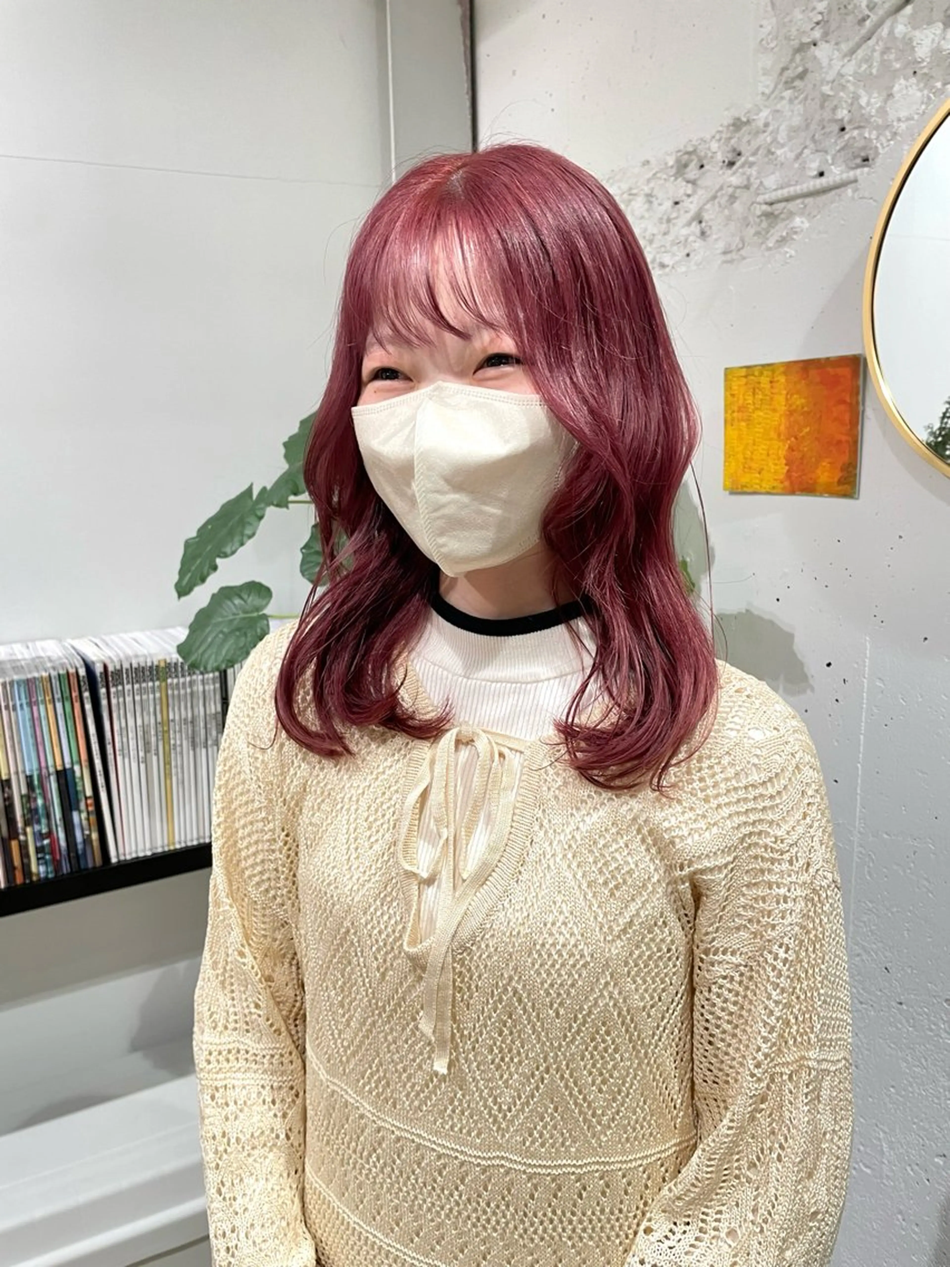 セミロング yearn所属・naho✂︎bob/ layerのヘアスタイル