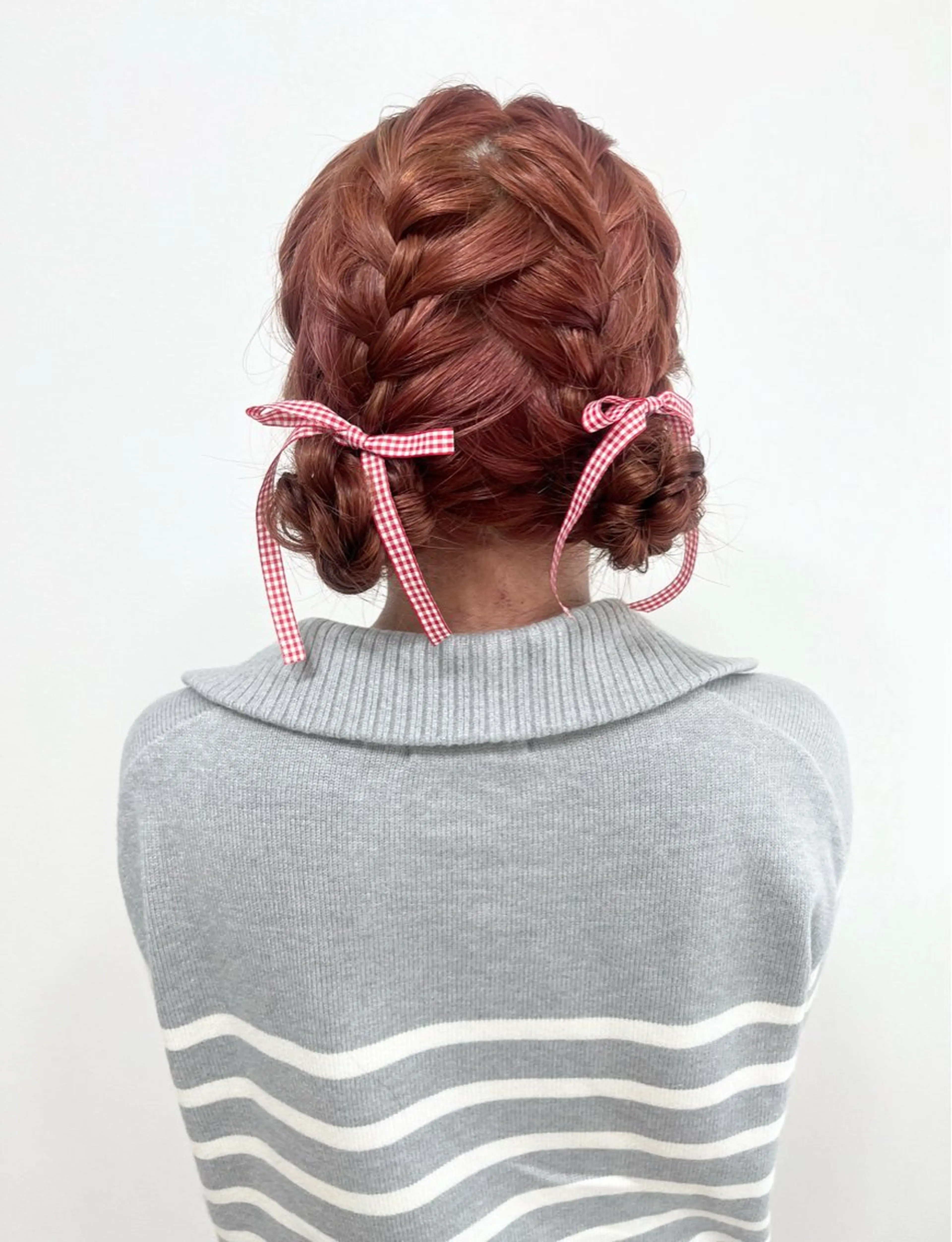 ミディアム ヘアアレンジ ヘアセット ヘアセットサロン /上坪愛美のヘアスタイル