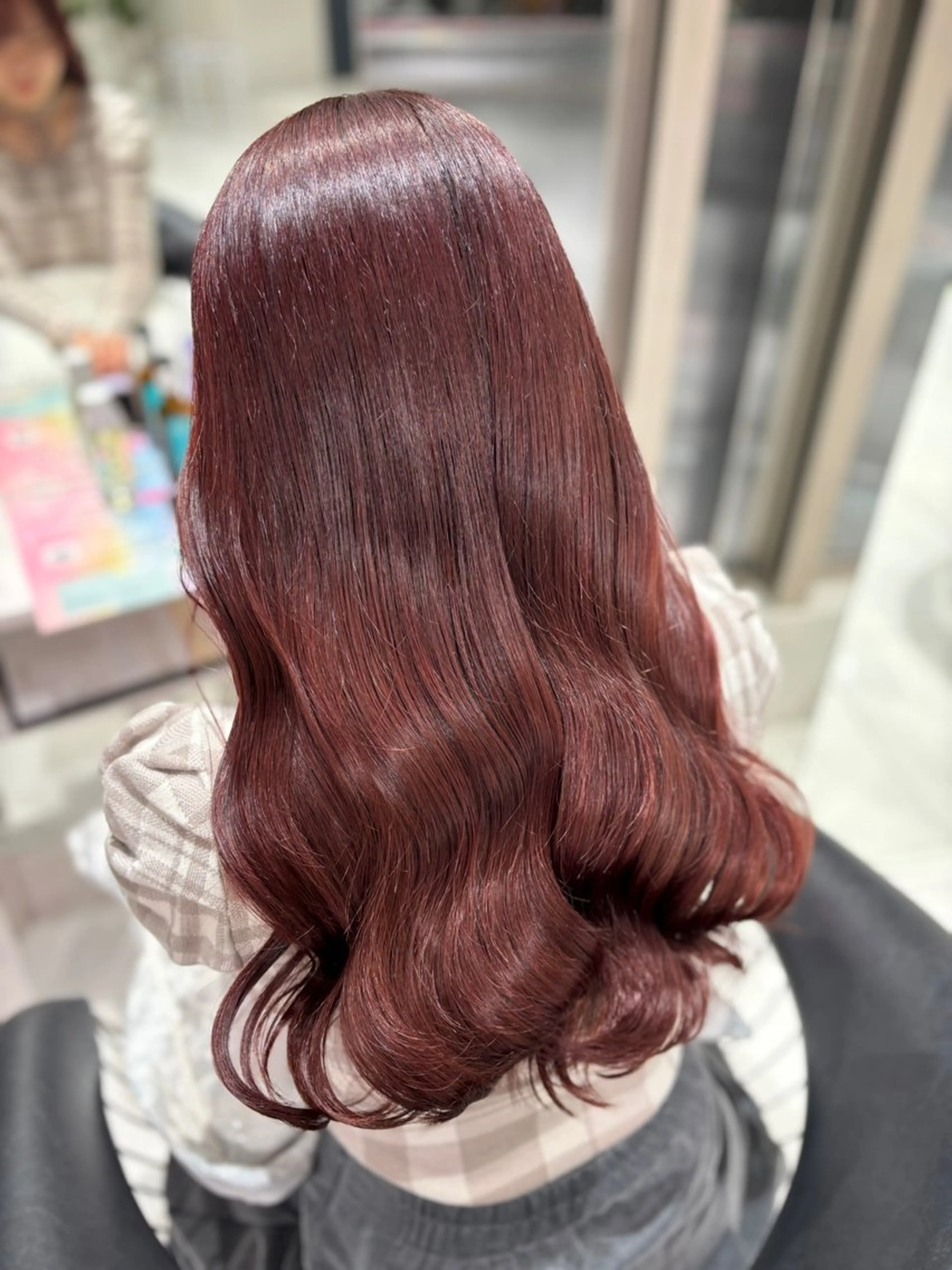 カラー ヘアカラー 透明感カラー✨艶髪 ストレート/池田優紀のマツエク・マツパデザイン