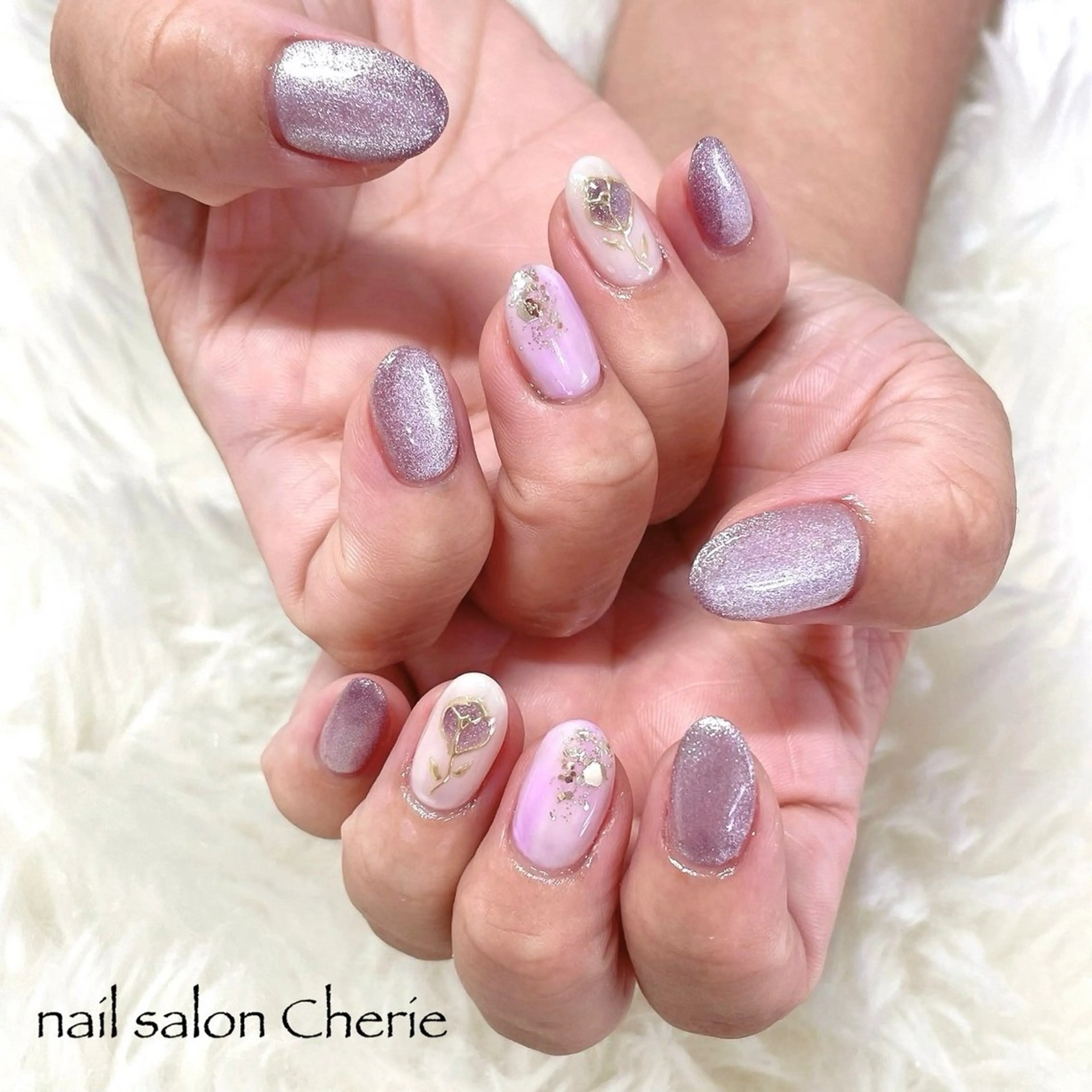 ネイル ハンドネイル nail salon Cherie ネイルサロン シェリー所属・nail salon Cherieのネイルデザイン