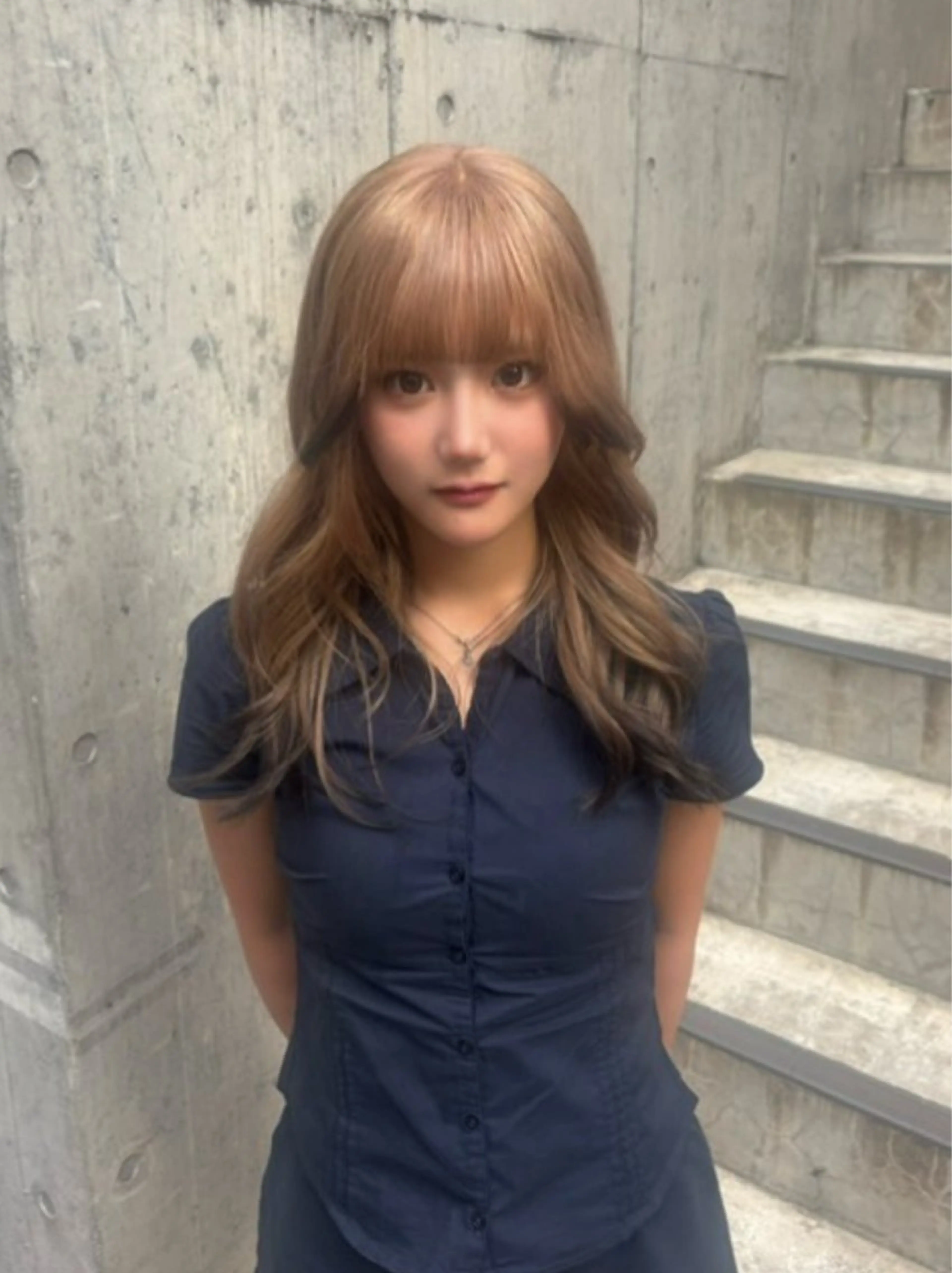 カラー カット ヘアカラー トリートメント ヘアセット ブリーチ💡/口コミ No.1/ルイヤのヘアスタイル