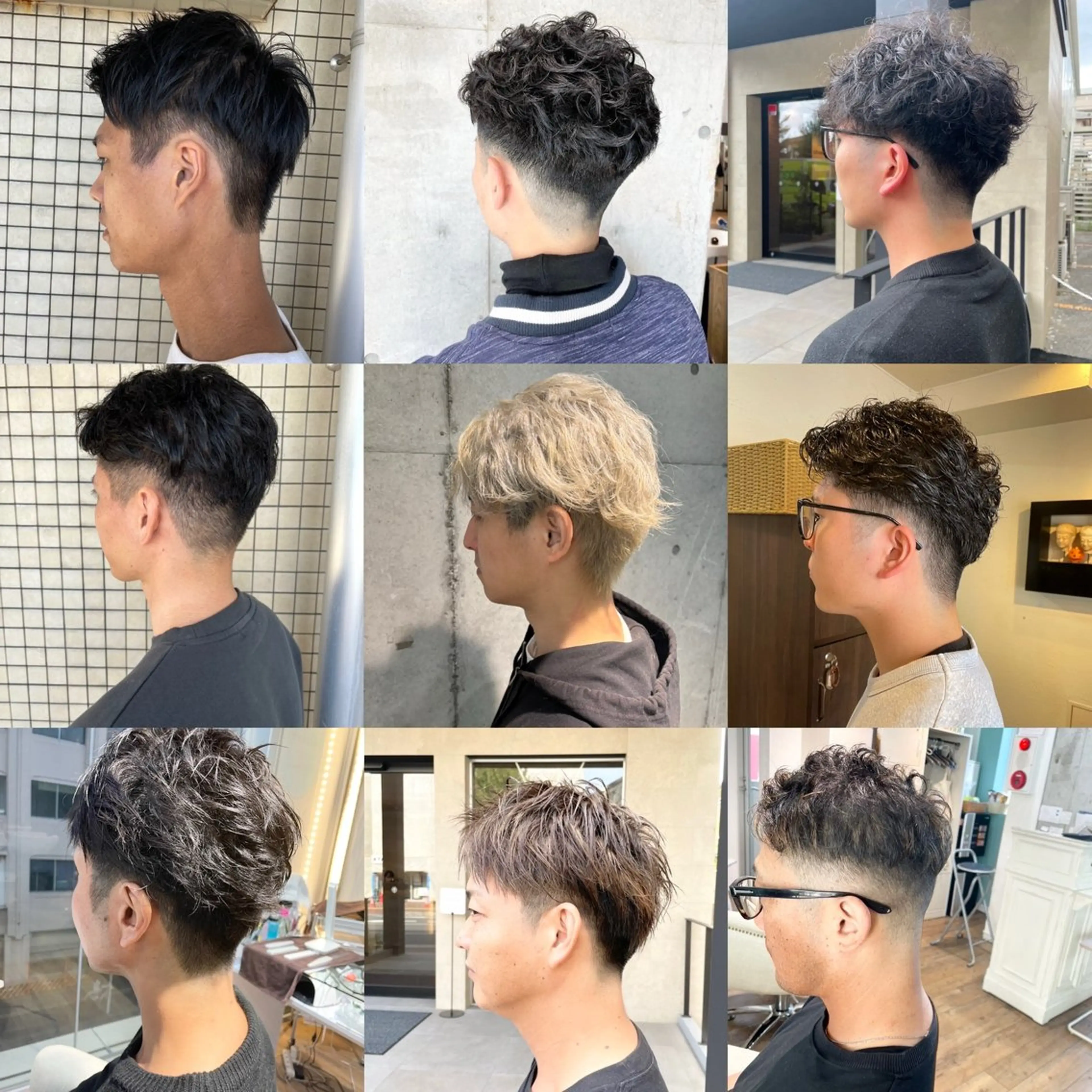 メンズ 坂野 結子のヘアスタイル