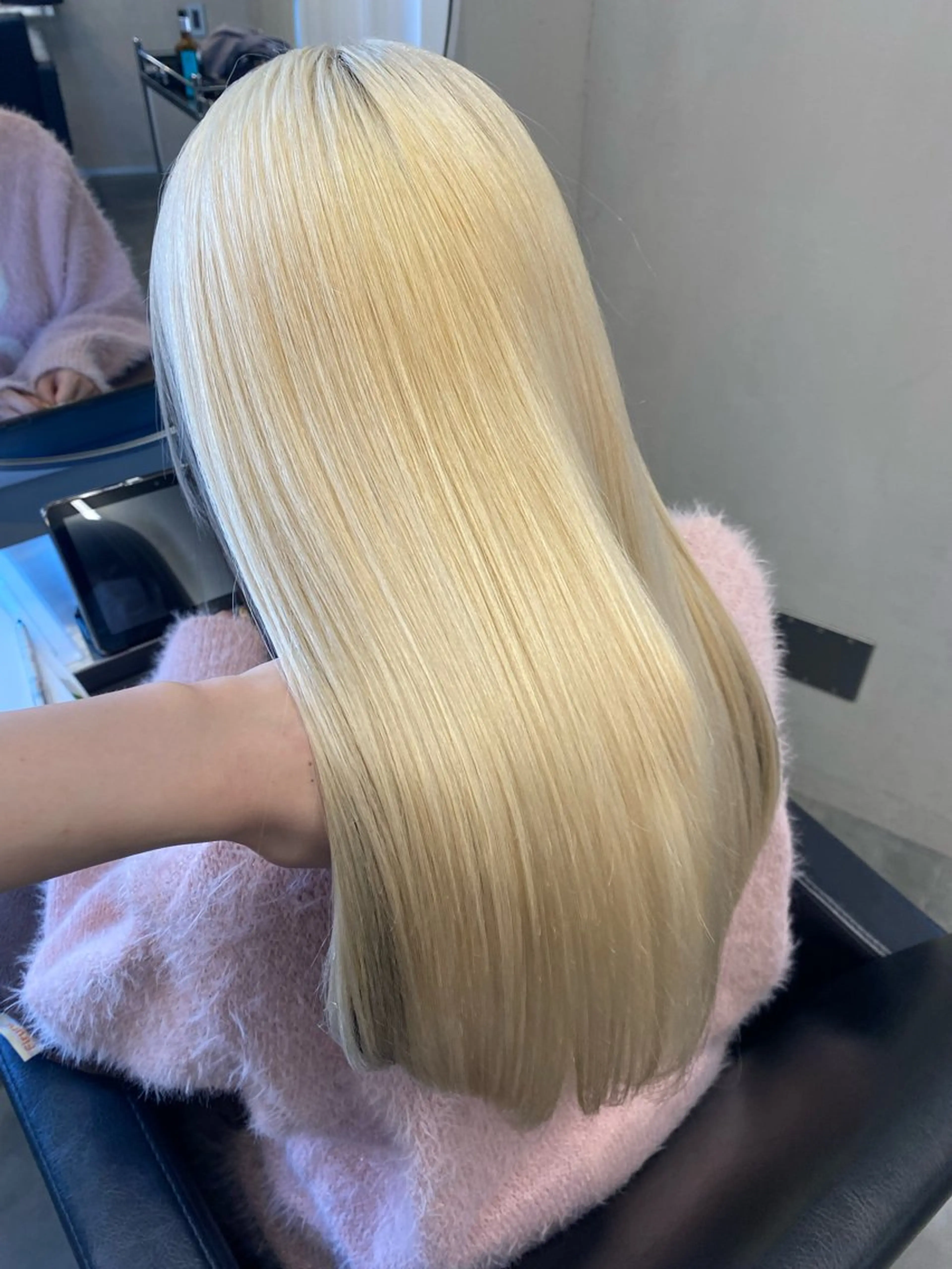 ロング ヘアカラー ななみ/博多/ ブリーチ/髪質改善のヘアスタイル