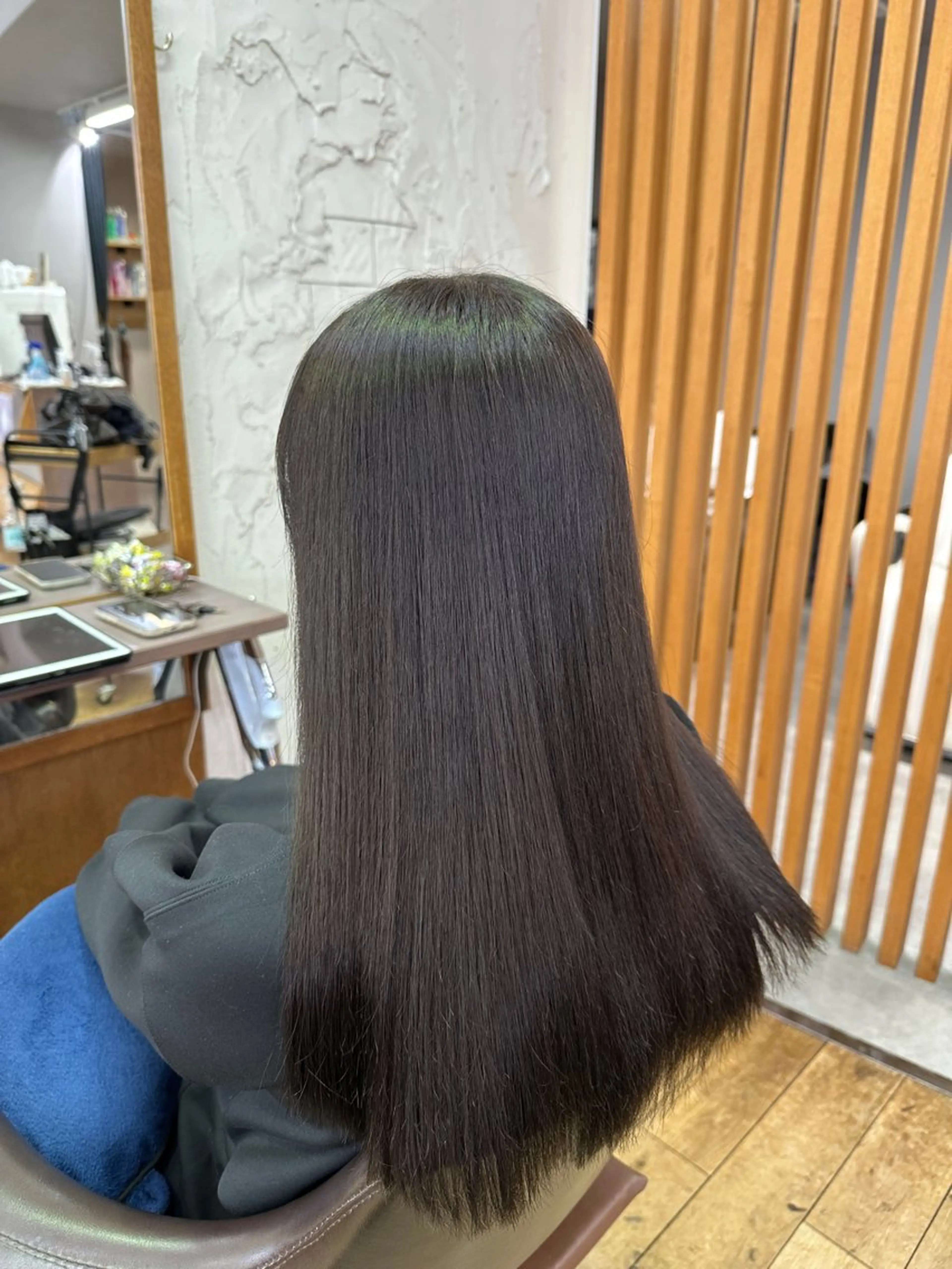 揃えるだけカット+髪質改善トリートメントの写真