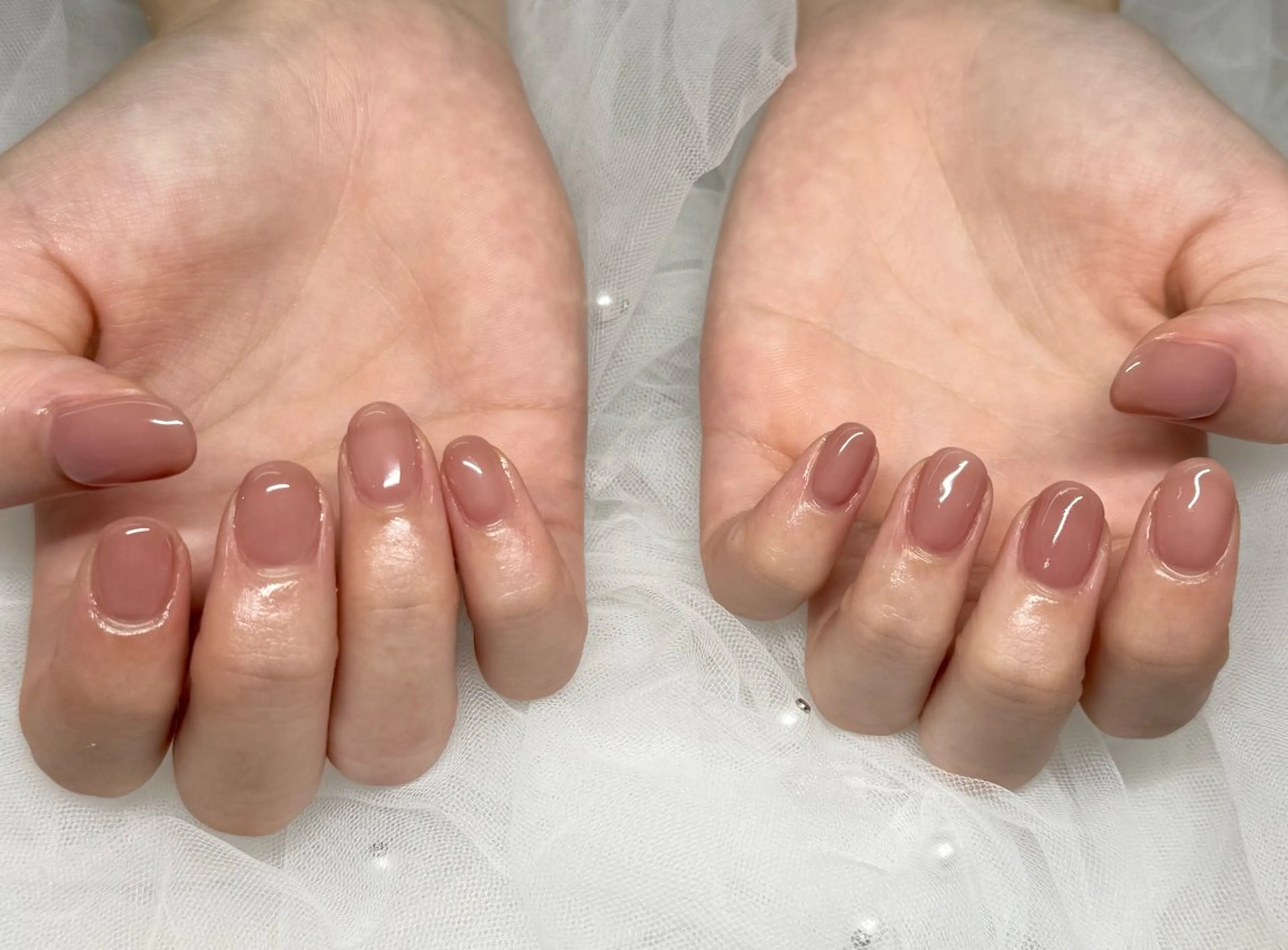 ネイル ワンカラーネイル salone Regina 【サローネ　レジーナ】所属・Regina Mariのネイルデザイン