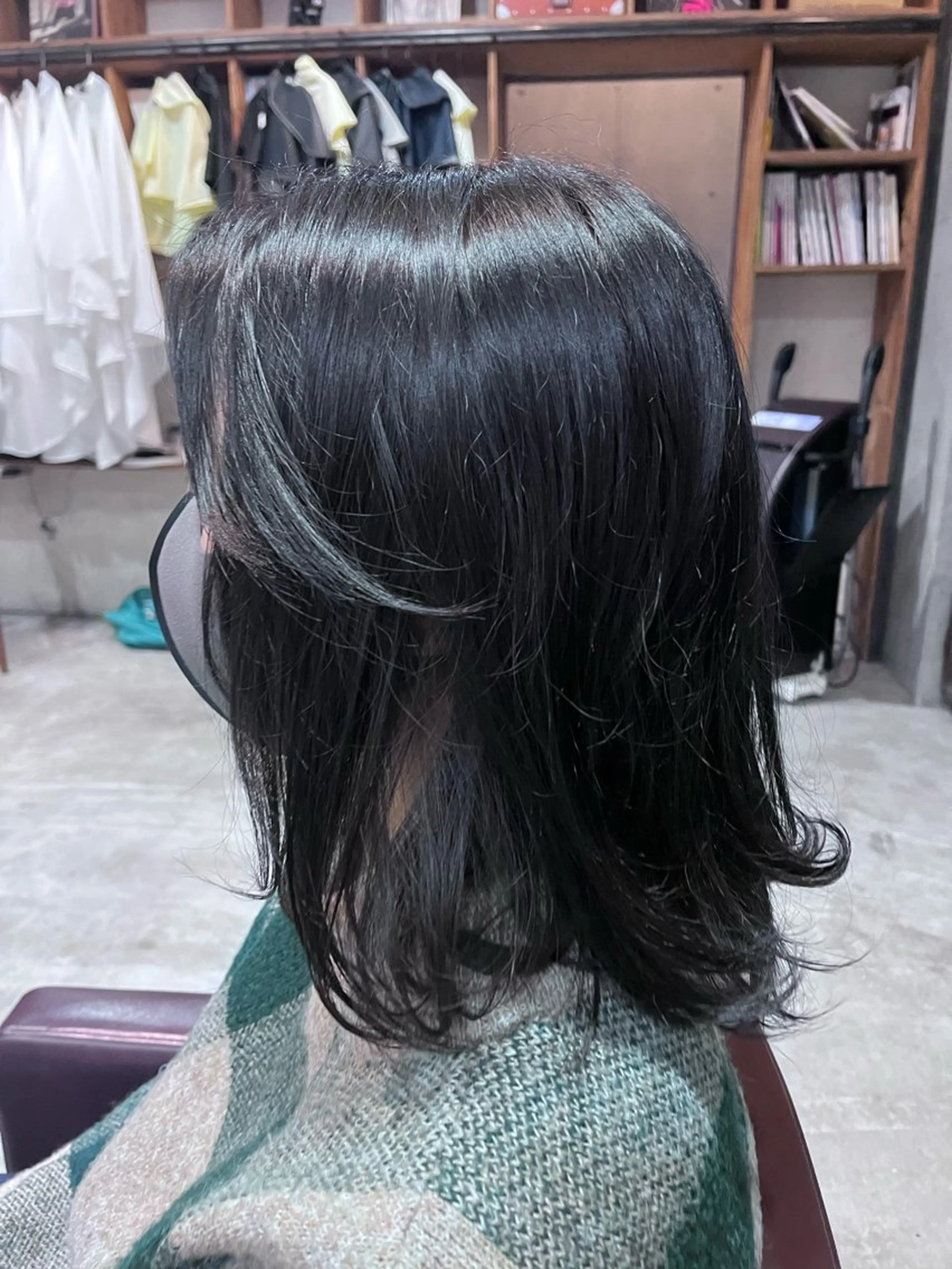 ミディアム カラー カット ヘアカラー トリートメント ハイトーンカラー/ 田中和磨のヘアスタイル