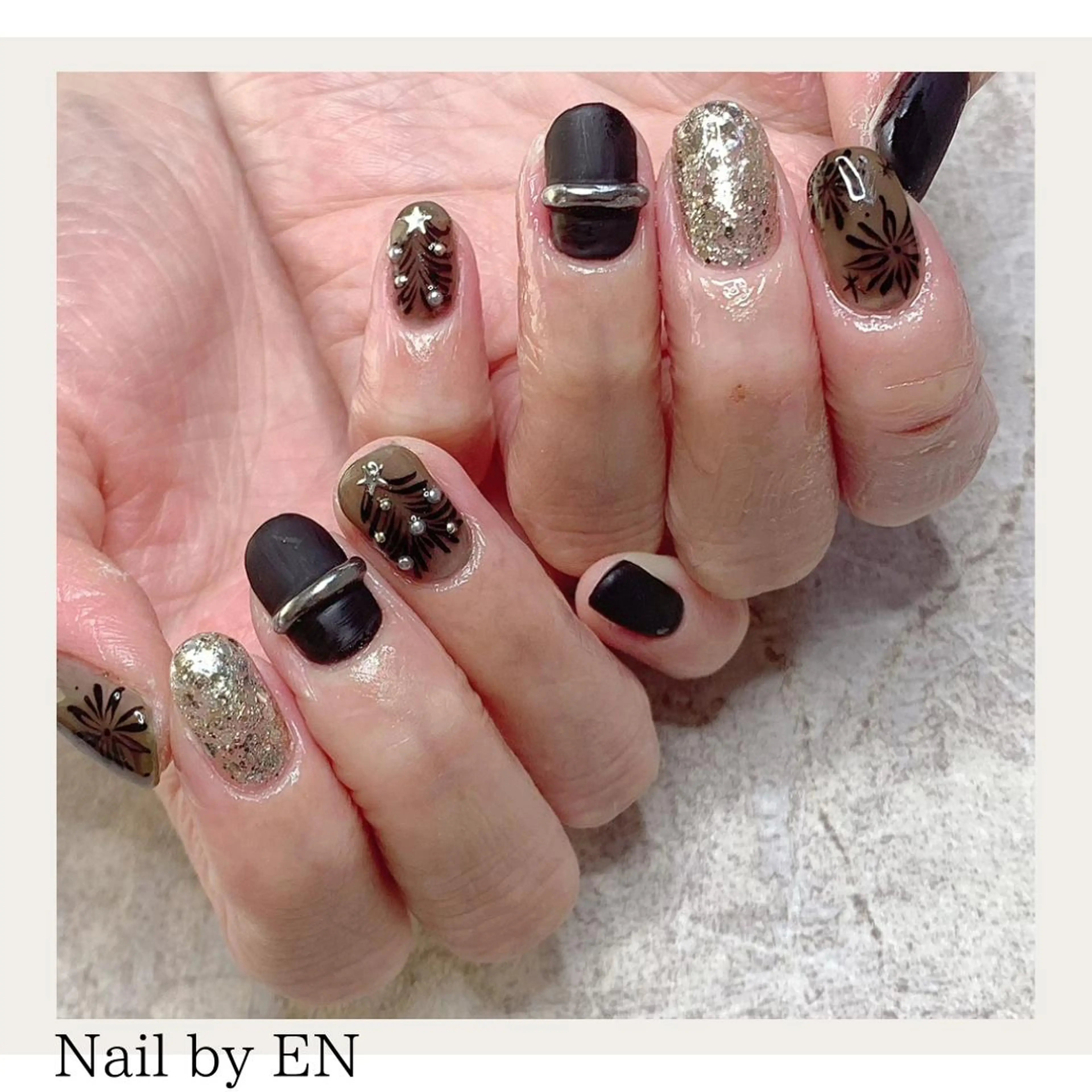 ネイル Nail&Wax by ENのネイルデザイン