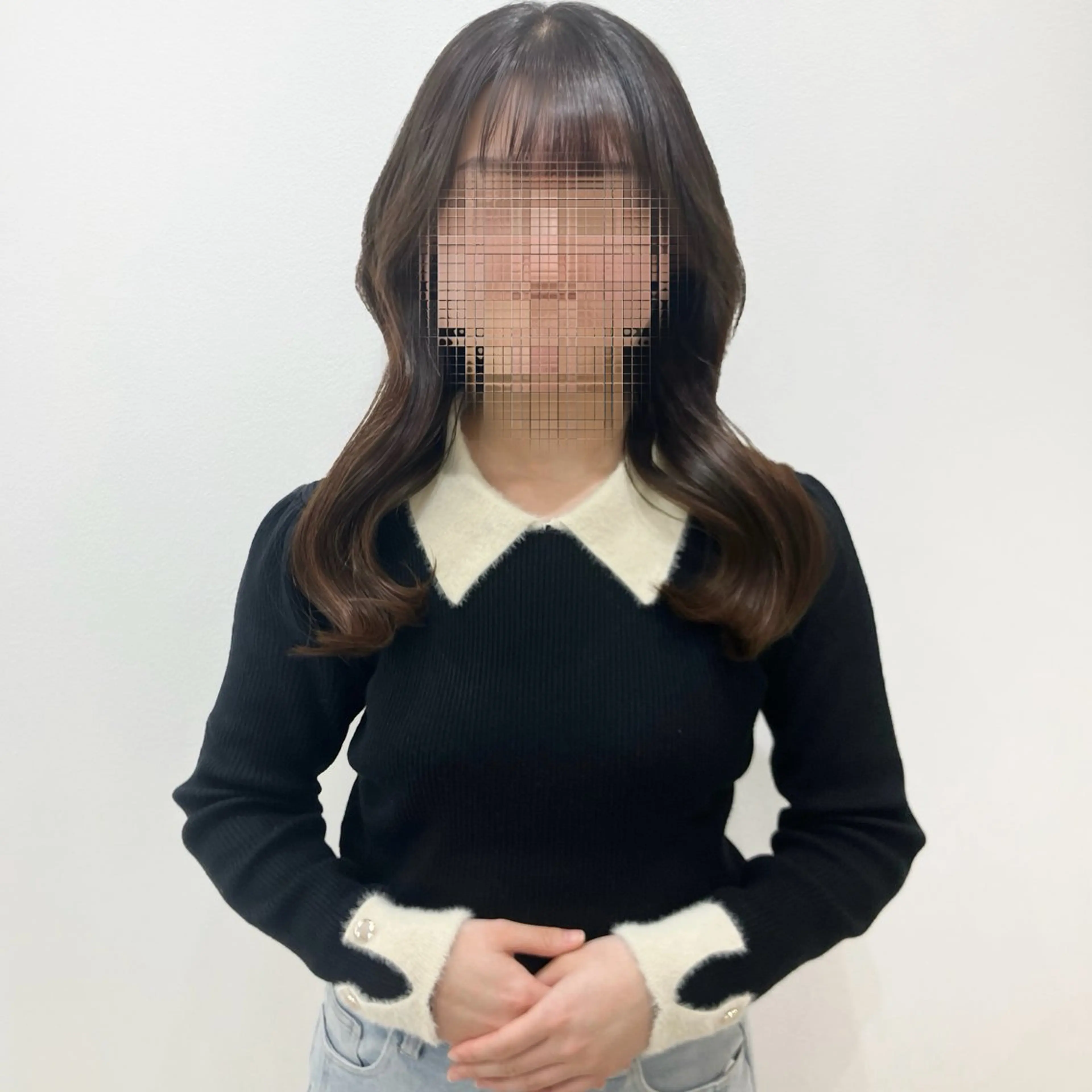 ミディアム カラー アディクシーカラー イルミナカラー 似合わせカット トリートメント CODE.LINE戸田公園所属・🕊宮岡シノ/ 戸田公園のヘアスタイル