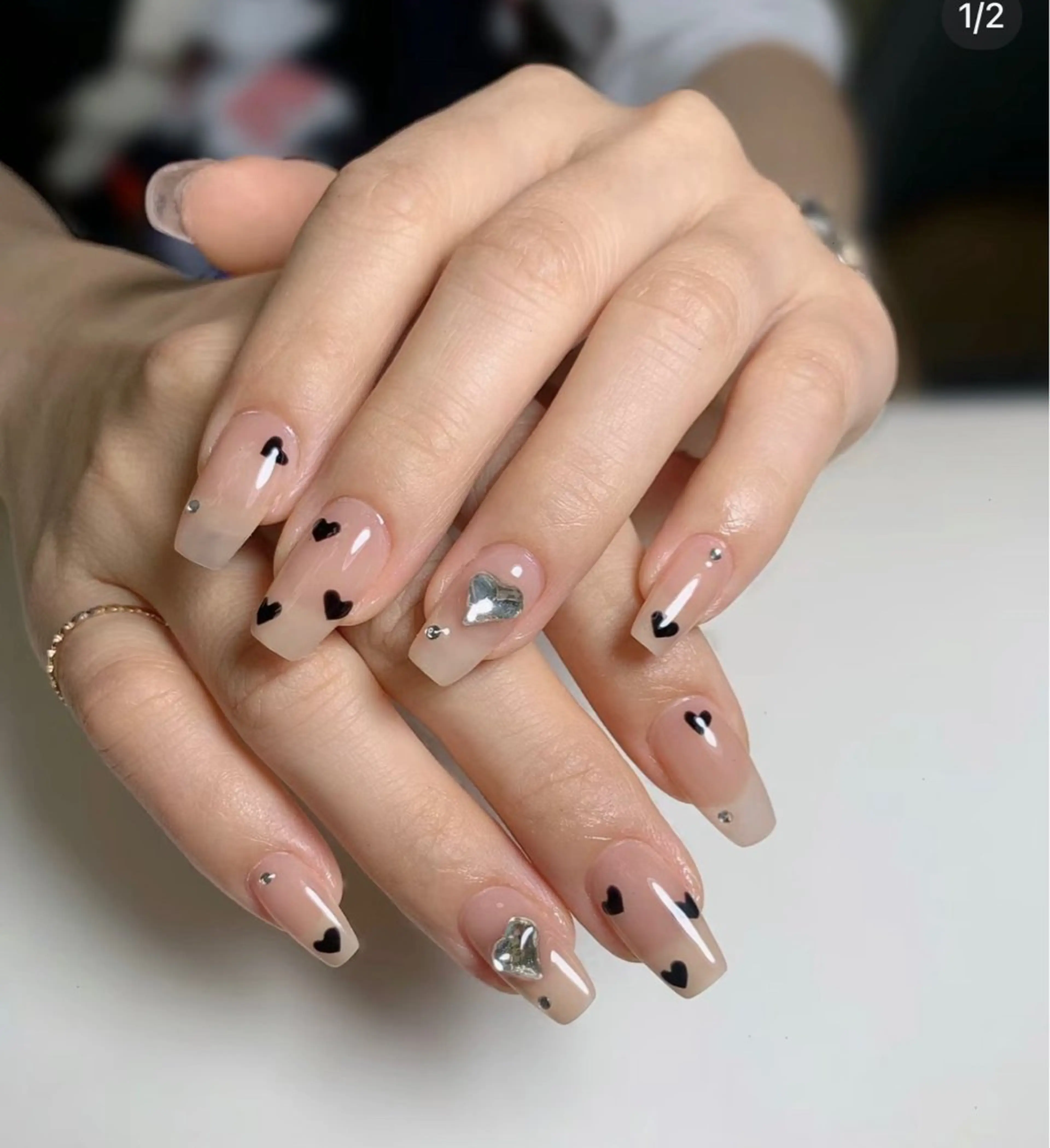 ネイル ハンドネイル ハンドケア 🍑 momo_nailのネイルデザイン