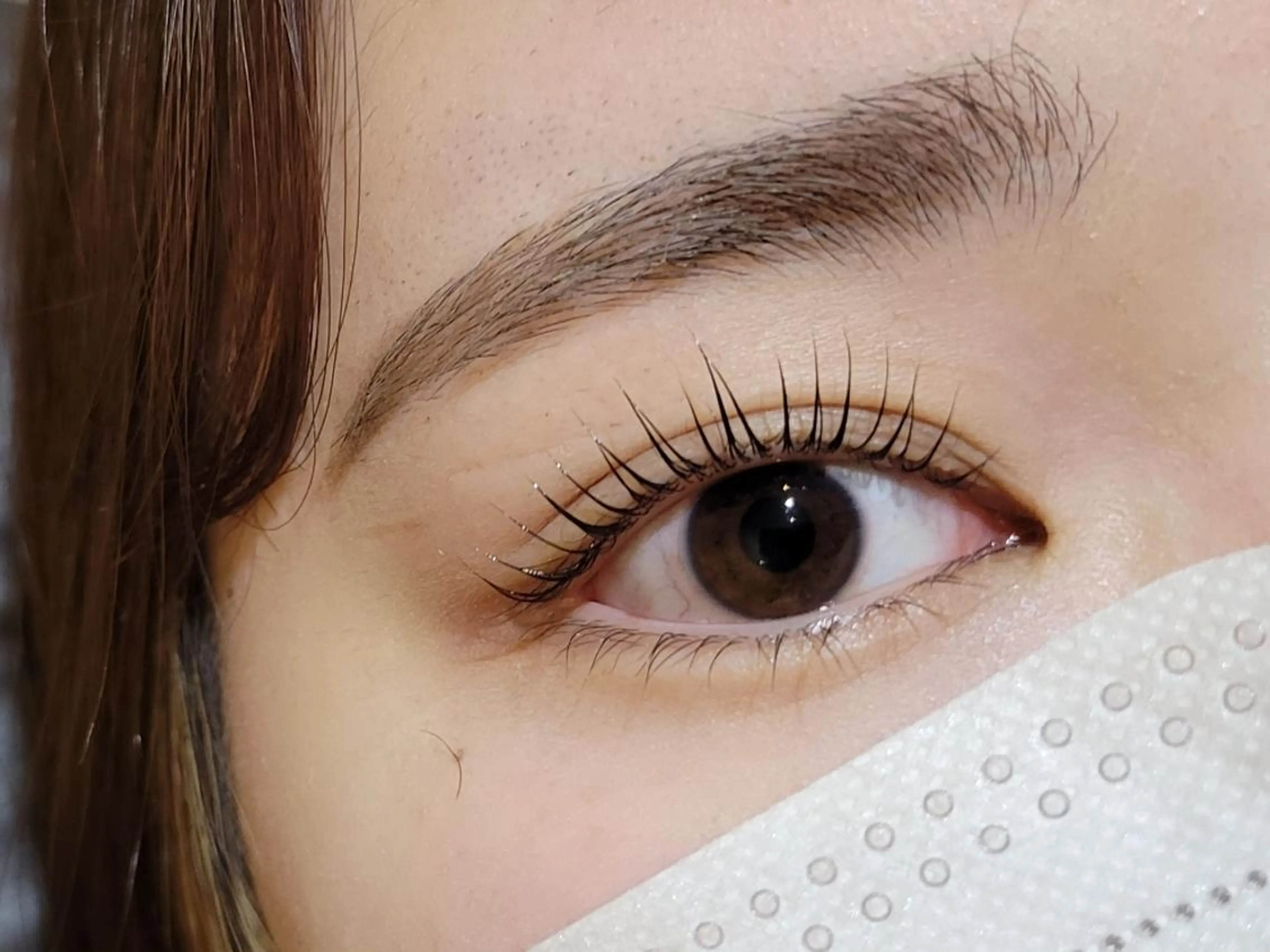 マツエク・マツパ まつげパーマ 💜bora .のネイルデザイン